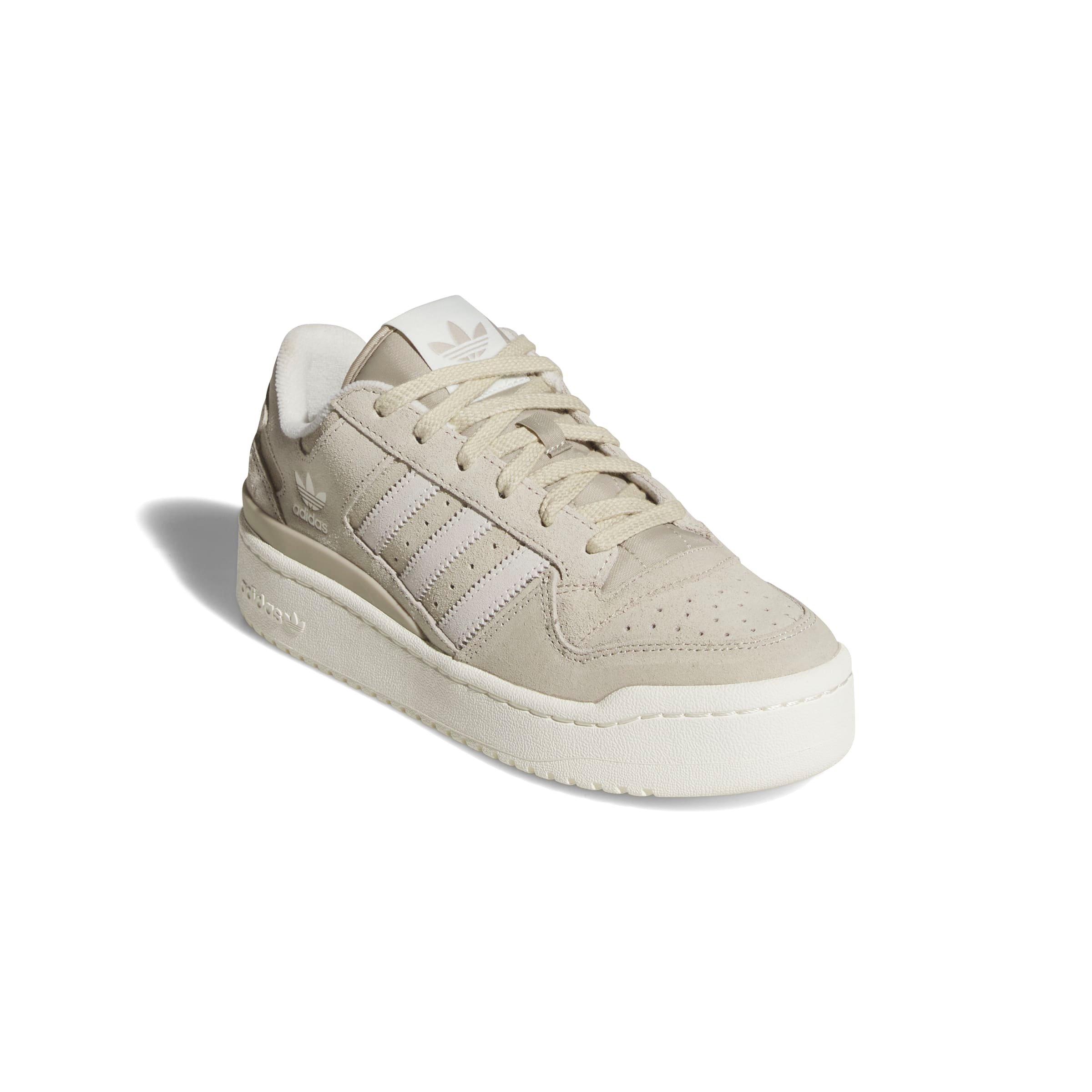 adidas Forum Bold Stripes "Wonder Beige/Off White/Off White" Women's Shoe - BEIGE/OFF WHITE/OFF WHITE Thumbnail View 3