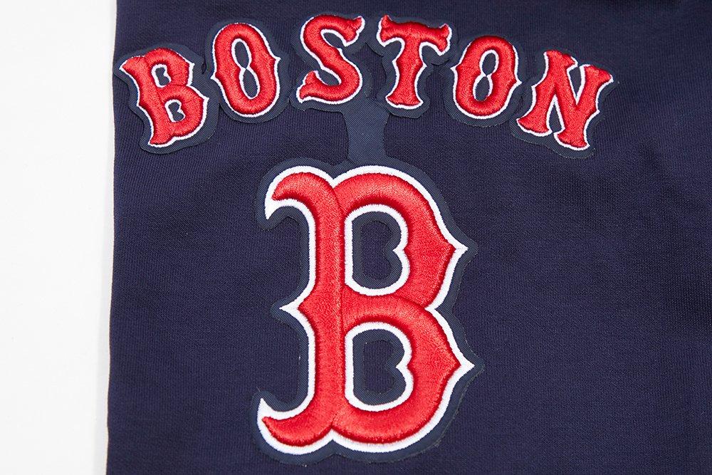 Pro Standard Men's Boston Red Sox Classic Chenille DK Full-Zip Pullover Jacket -Navy - NAVY Thumbnail View 5