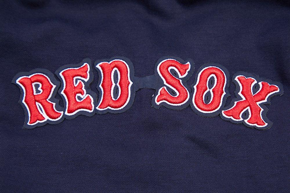 Pro Standard Men's Boston Red Sox Classic Chenille DK Full-Zip Pullover Jacket -Navy - NAVY Thumbnail View 7