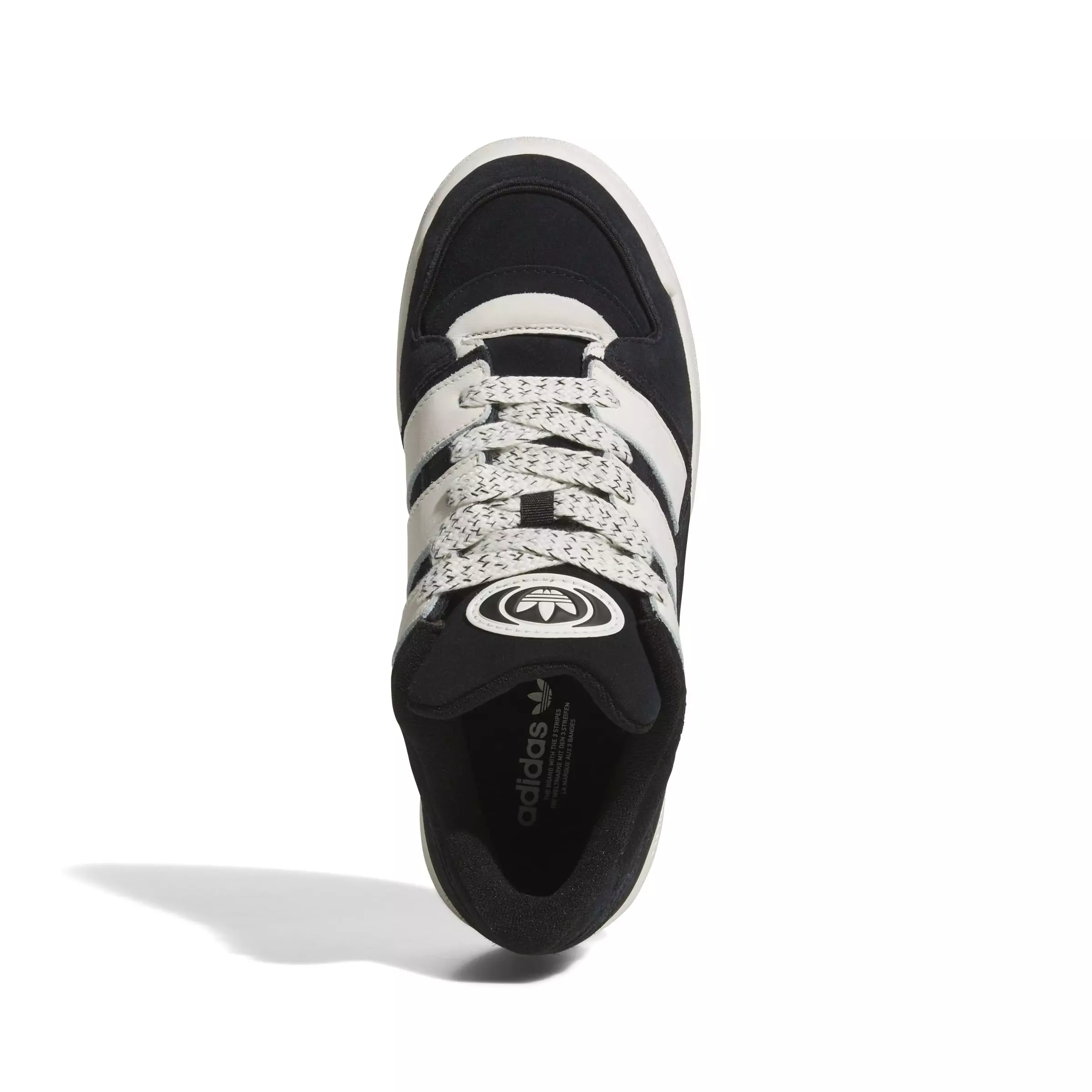 adidas Forum2000 "Core Black/Off White/Off White" Women's Shoe - BLACK/OFF WHITE/OFF WHITE