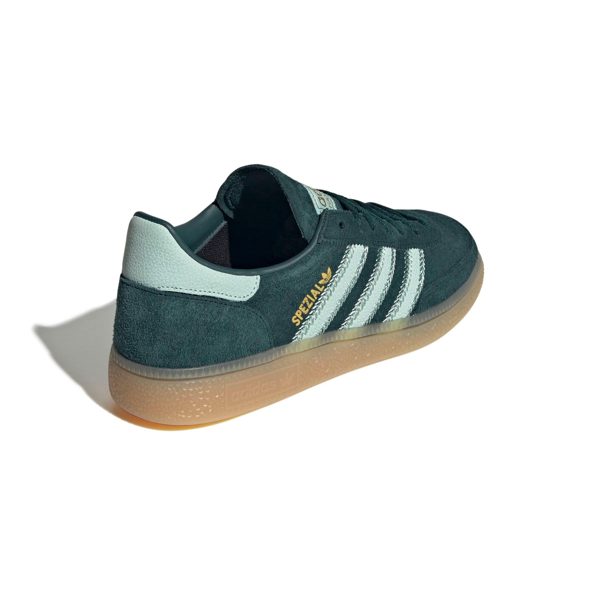 adidas Originals Handball Spezial "Aurora Ivy/Ash Green/Gum 1" Women's Shoe - IVY/GREEN/GUM Thumbnail View 4