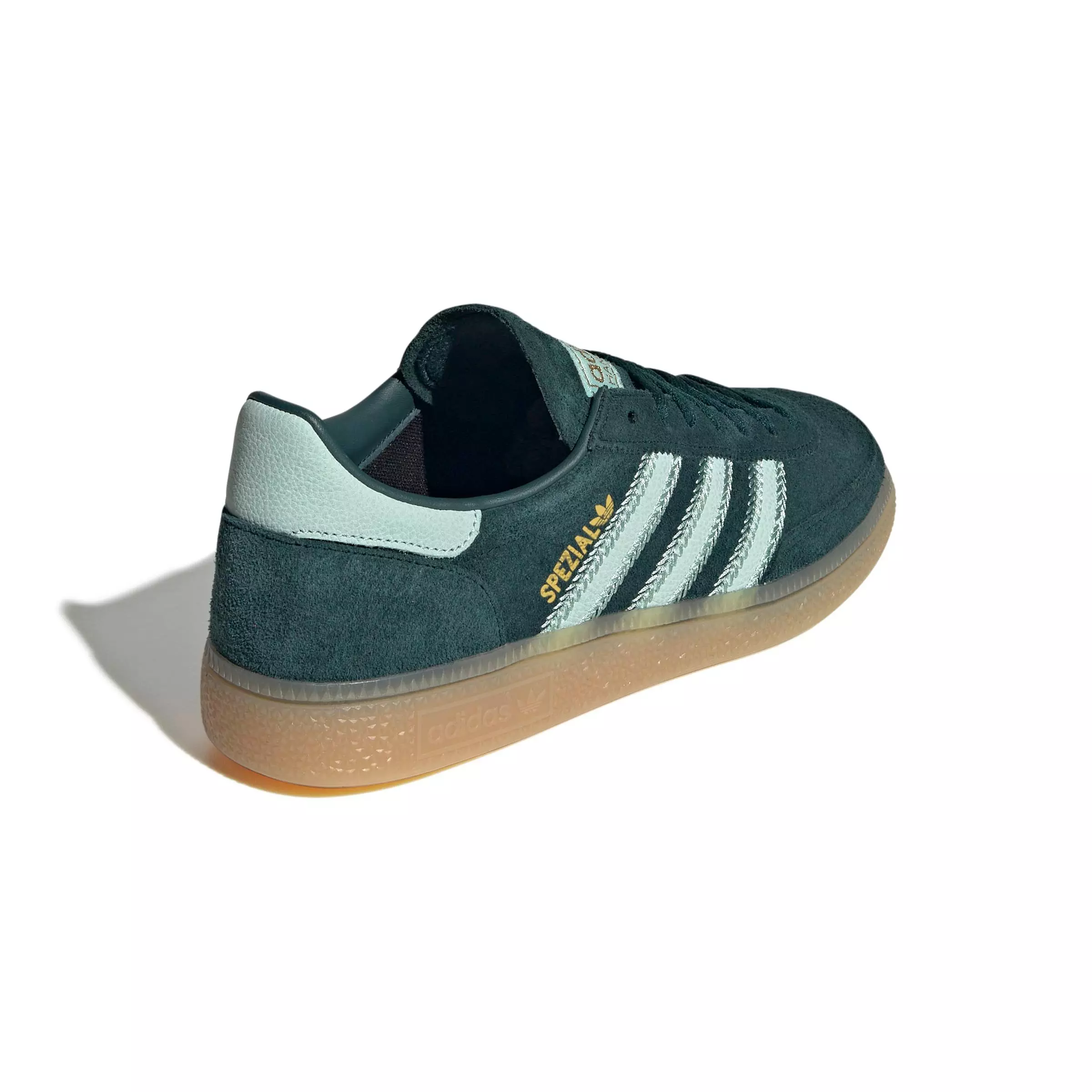 adidas Originals Handball Spezial "Aurora Ivy/Ash Green/Gum 1" Women's Shoe - IVY/GREEN/GUM