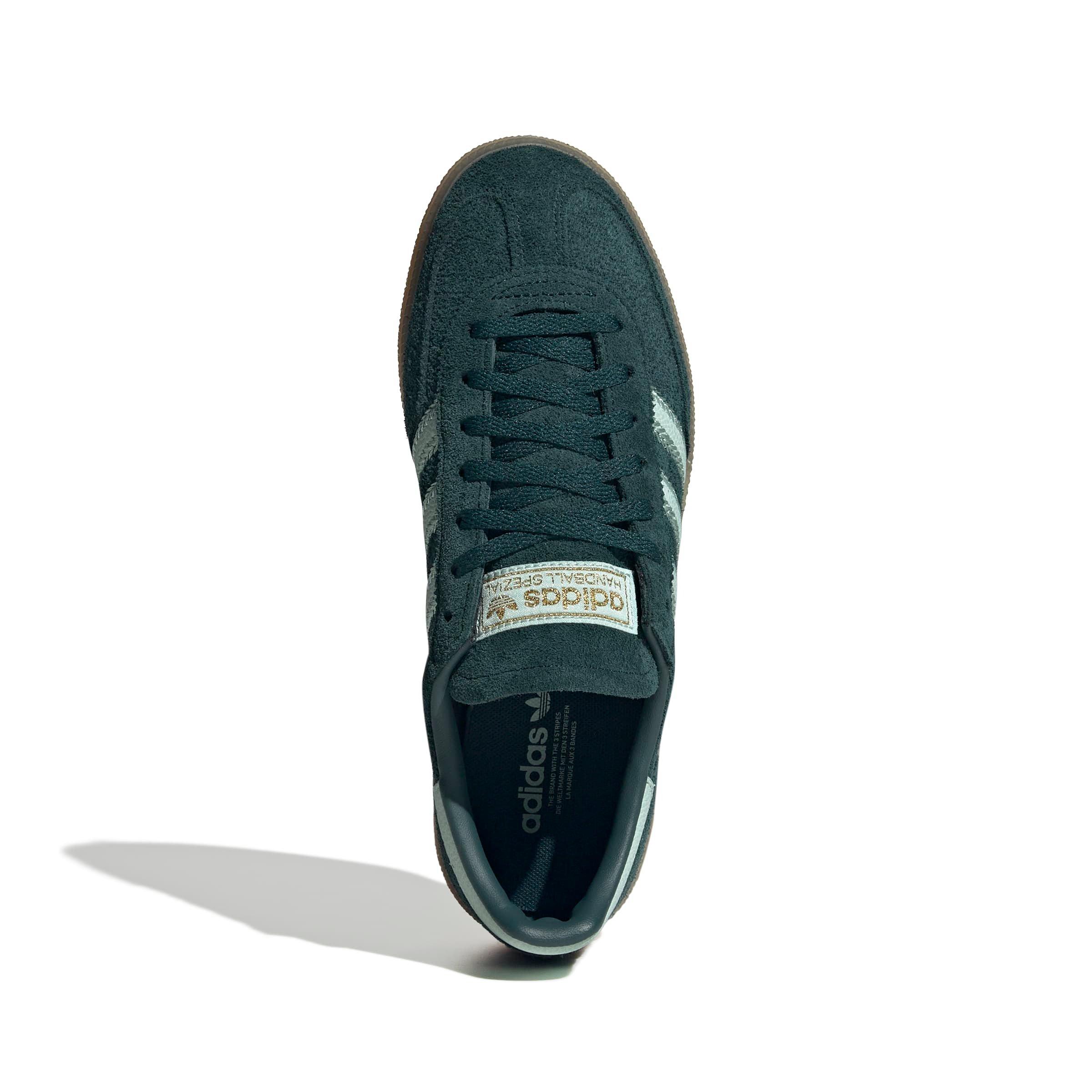 adidas Originals Handball Spezial "Aurora Ivy/Ash Green/Gum 1" Women's Shoe - IVY/GREEN/GUM Thumbnail View 7