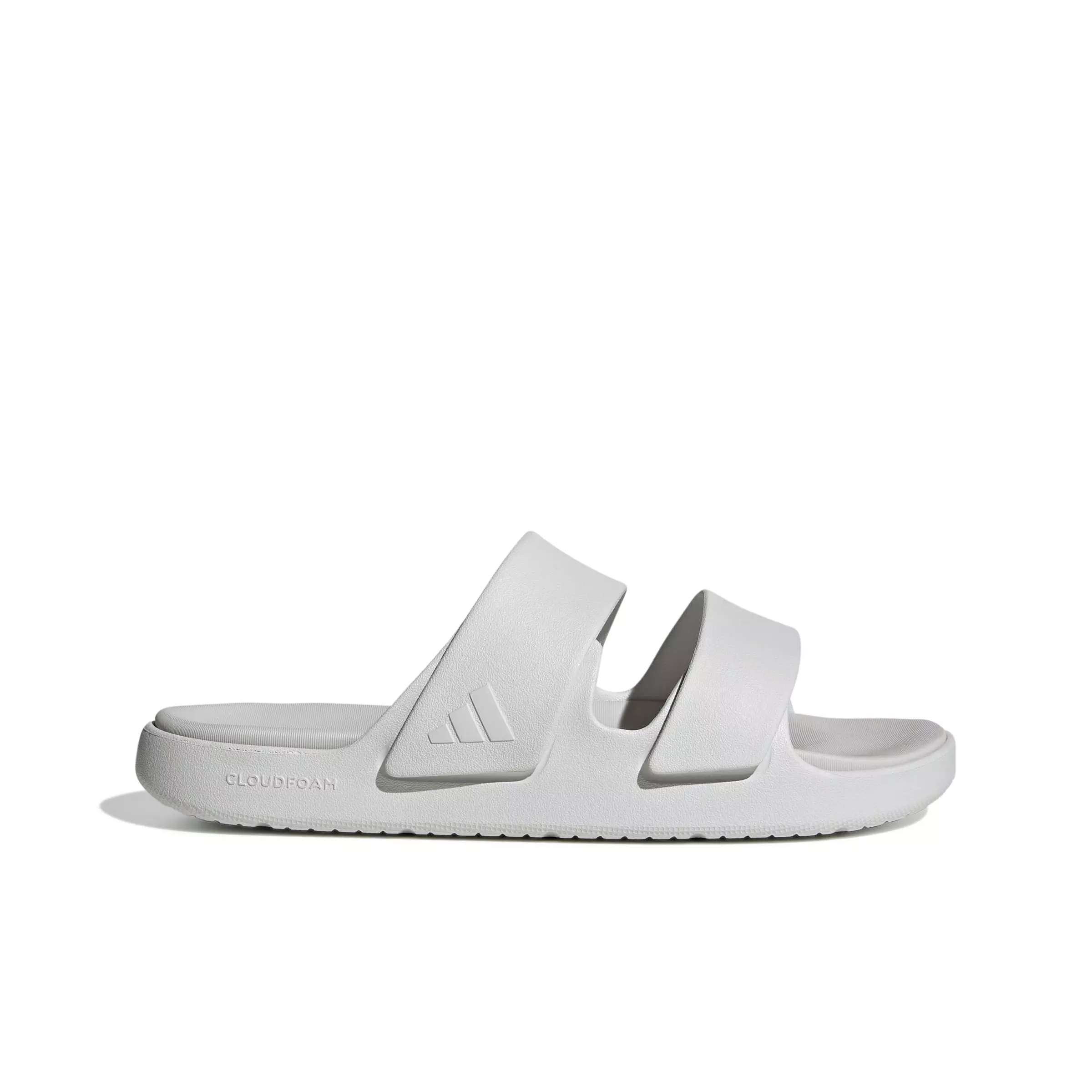 adidas ZNSORY "Crystal White/Crystal White/Dash Grey" Men's Sandal - WHITE/WHITE/GREY