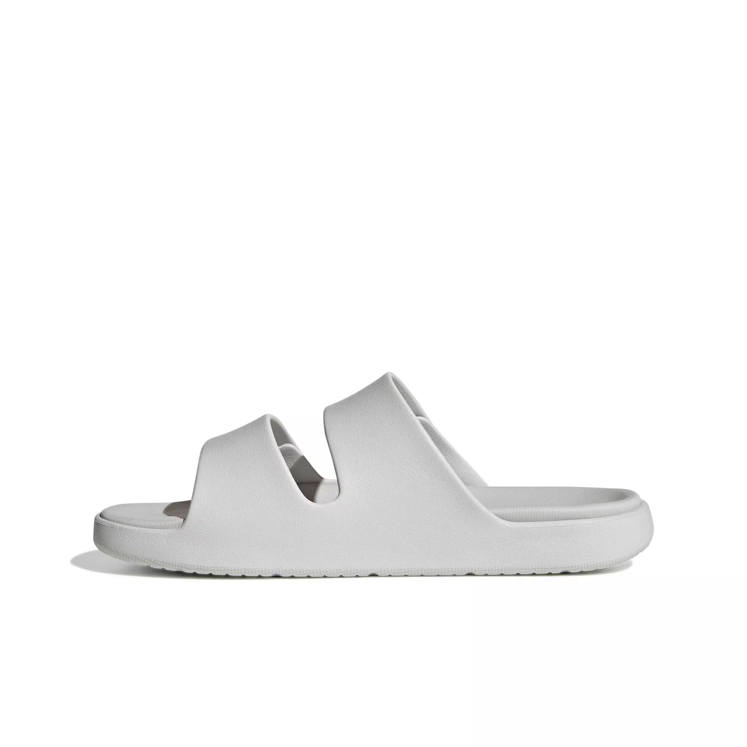 adidas ZNSORY "Crystal White/Crystal White/Dash Grey" Men's Sandal - WHITE/WHITE/GREY