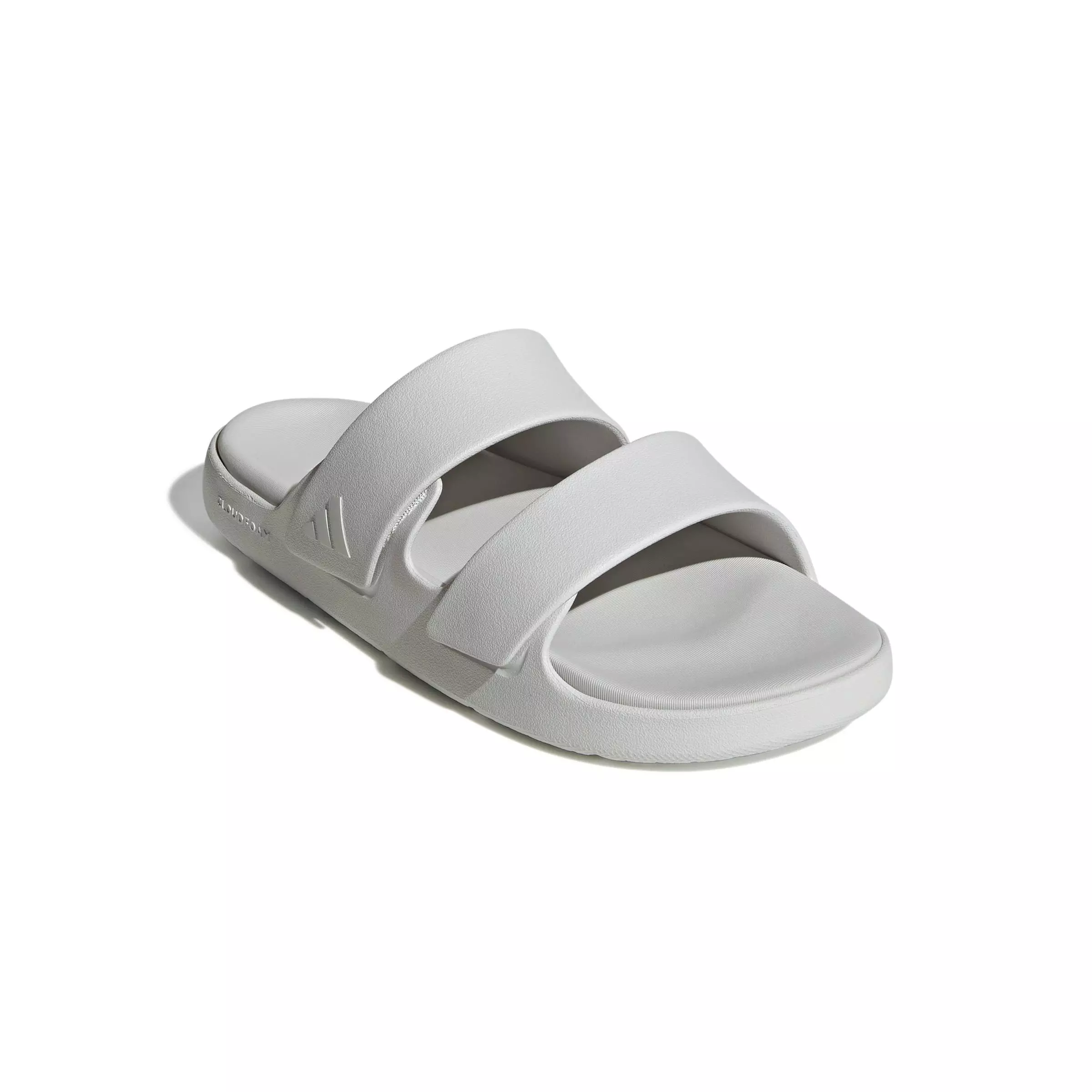 adidas ZNSORY "Crystal White/Crystal White/Dash Grey" Men's Sandal - WHITE/WHITE/GREY