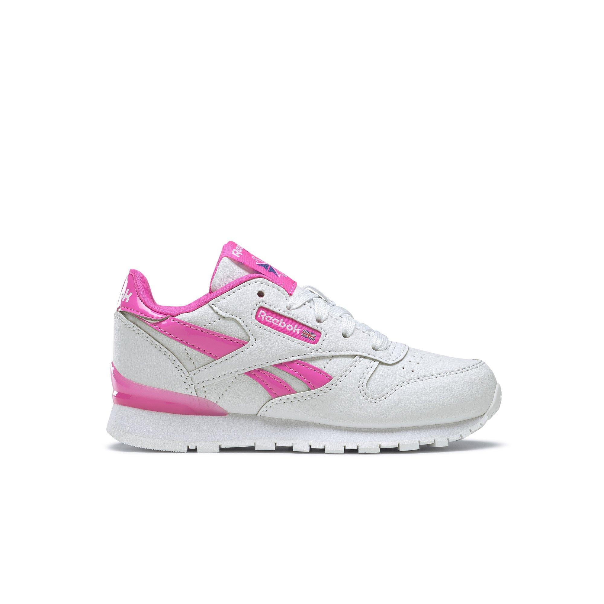 Reebok Classic Leather Step 'n' Flash Ftwr White/Prime Pink