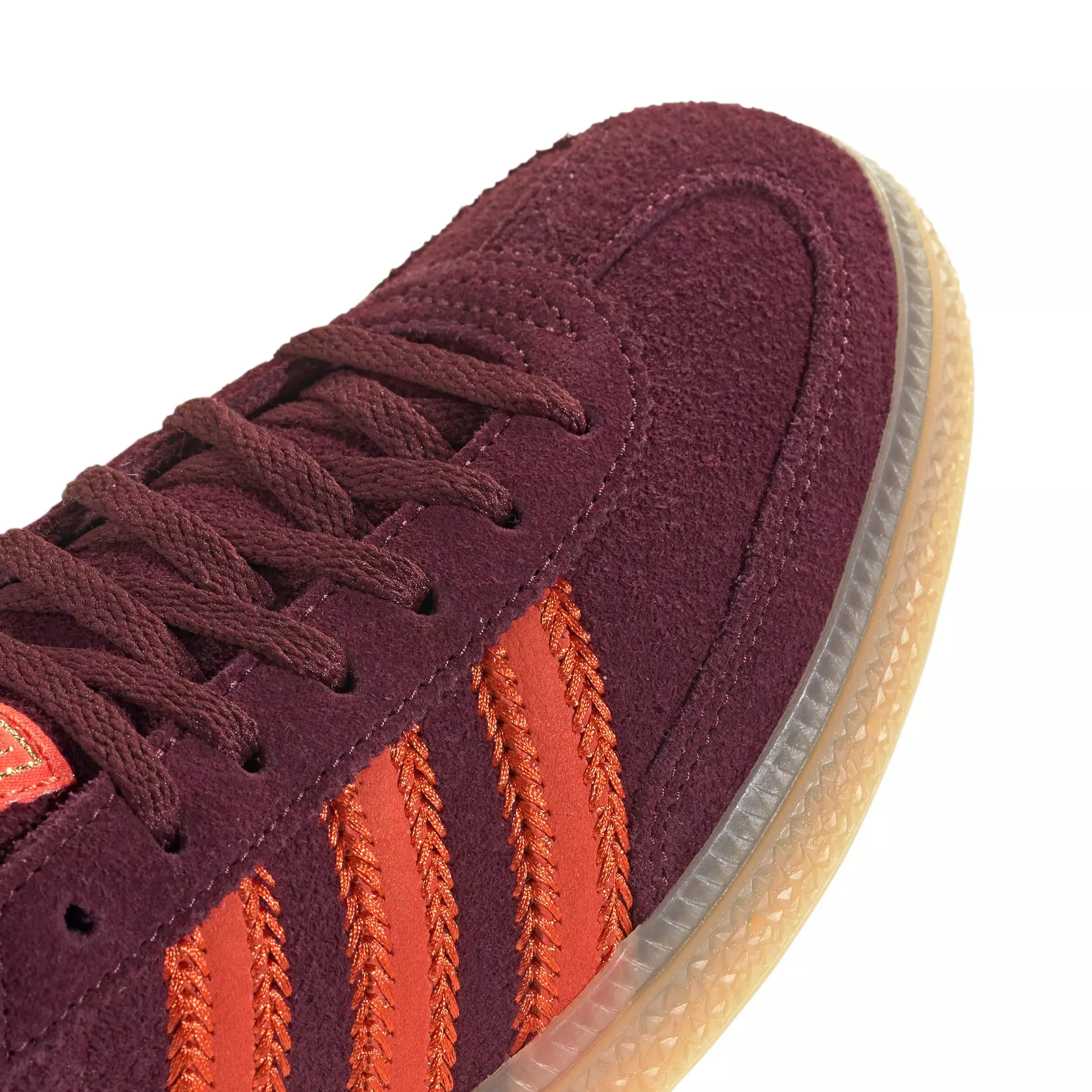adidas Originals Handball Spezial "Maroon/Preloved Red/Gum 1" Women's Shoe - MAROON/RED/GUM