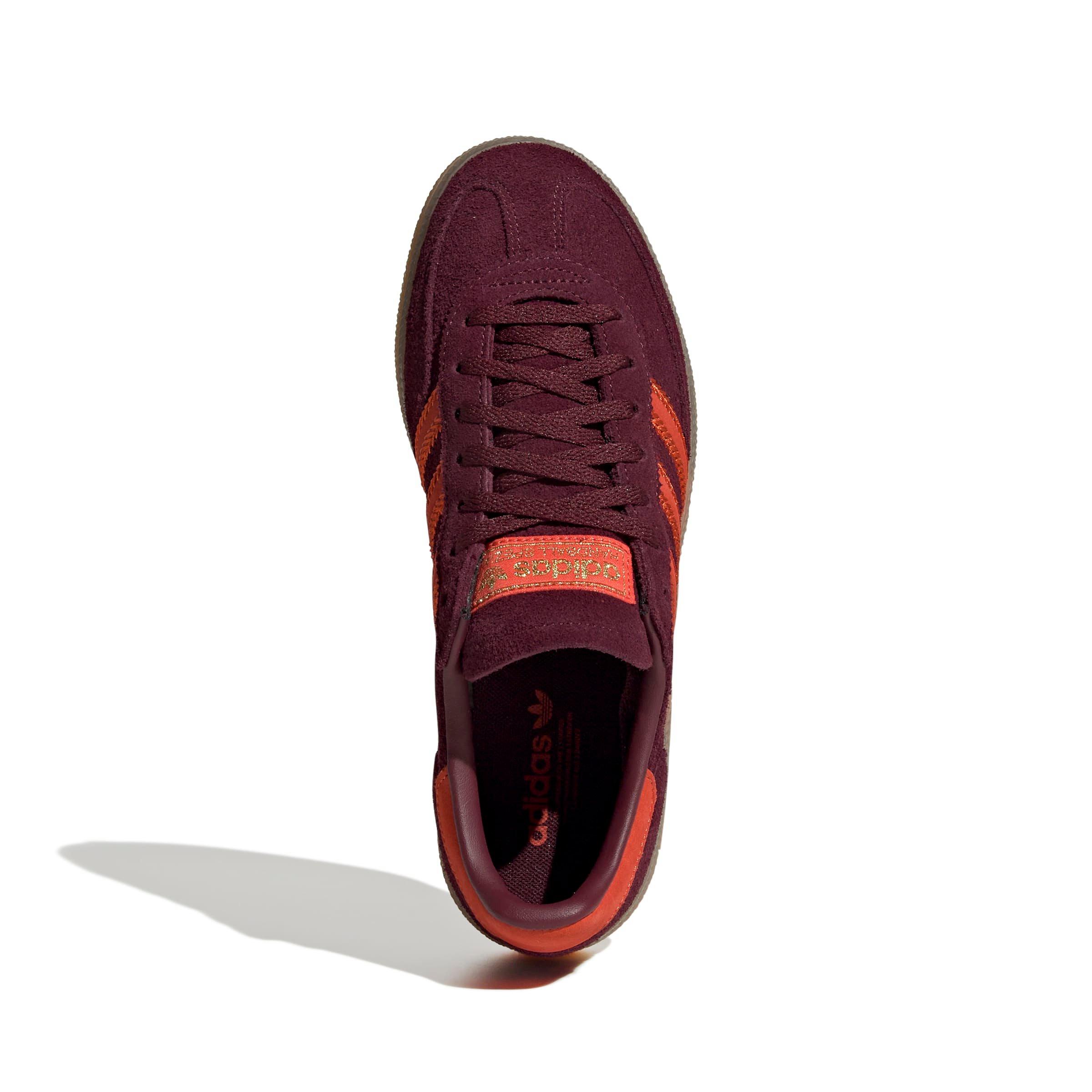 adidas Originals Handball Spezial "Maroon/Preloved Red/Gum 1" Women's Shoe - MAROON/RED/GUM Thumbnail View 7