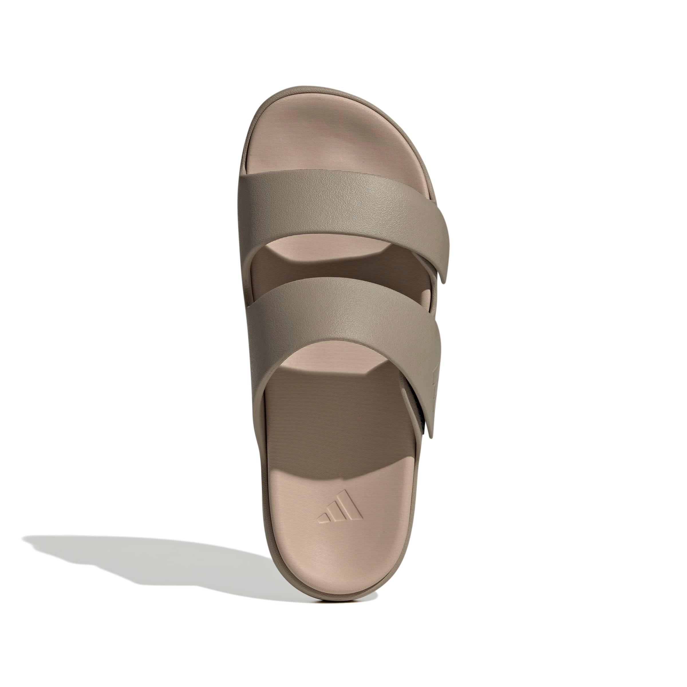 adidas ZNSORY "Blanch Cargo/Blanch Cargo/Clay Brown" Men's Sandal - CARGO/CARGO/BROWN Thumbnail View 5