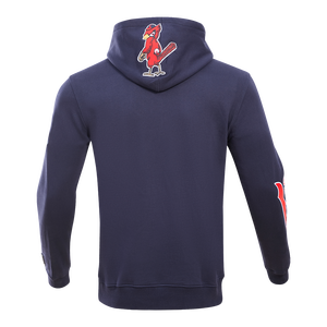 Pro Standard Men's St. Louis Cardinals Classic Fleece PO Hoodie -Navy