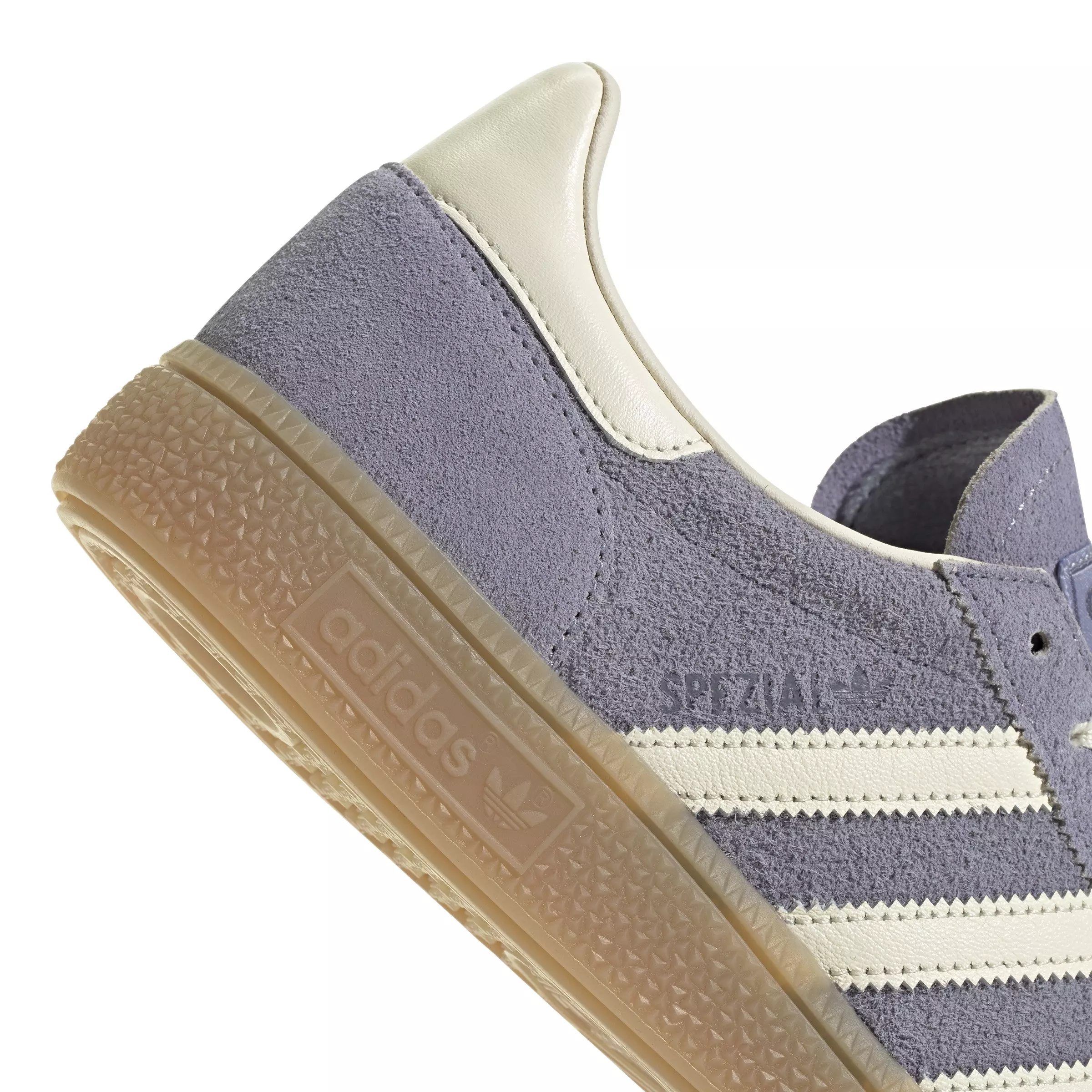 adidas Originals Handball Spezial "Silver Violet/Cream White/Gum 4" Women's Shoe - VIOLET/WHITE/GUM