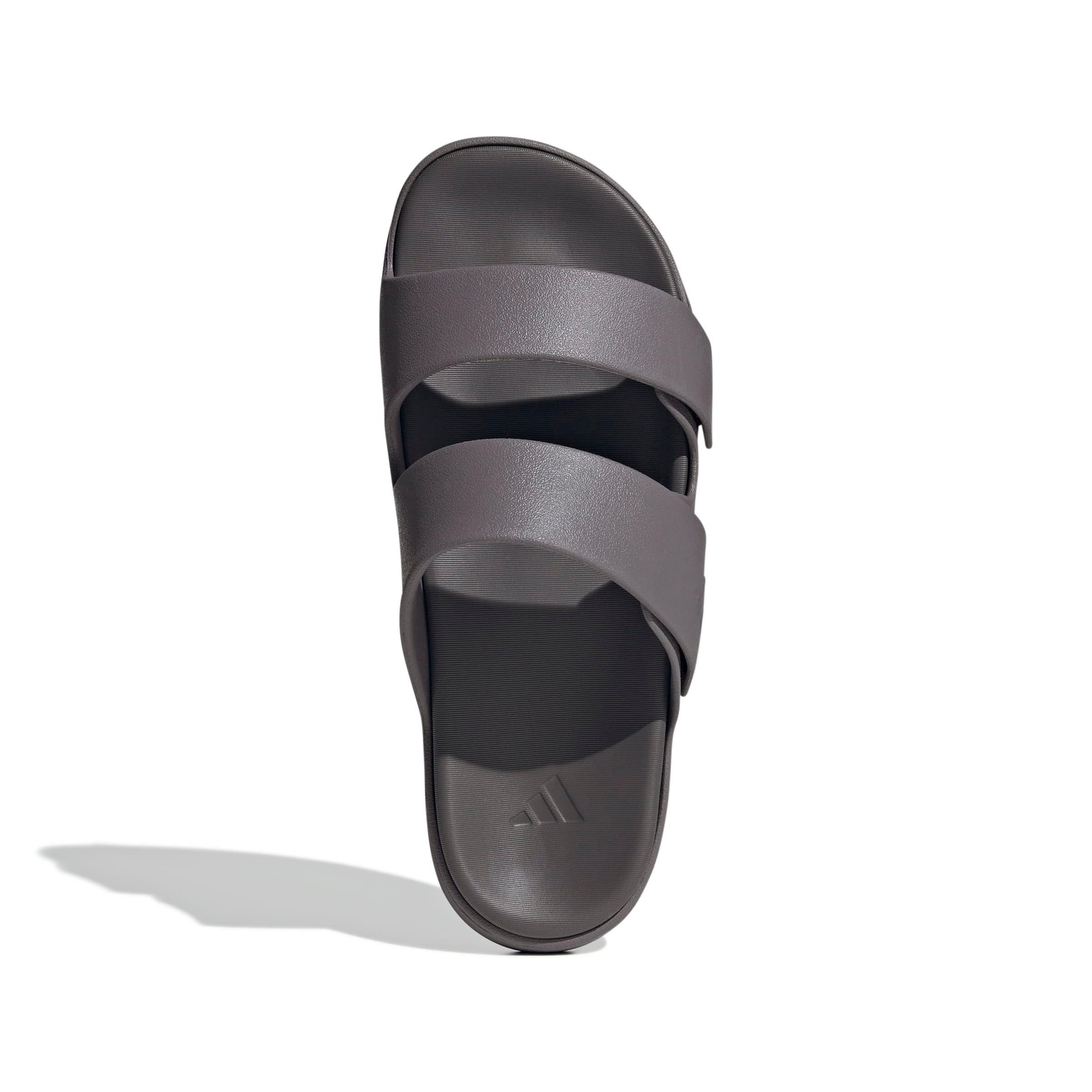 adidas ZNSORY "Taupe Oxide/Taupe Oxide/Charcoal" Men's Sandal - TAUPE/TAUPE/CHARCOAL Thumbnail View 5