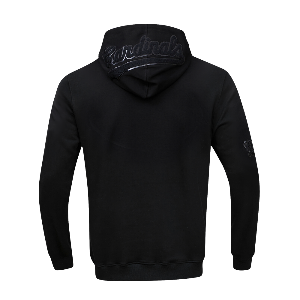 Pro Standard Men's St. Louis Cardinals Triple Black DK Full-Zip Jacket - BLACK Thumbnail View 2