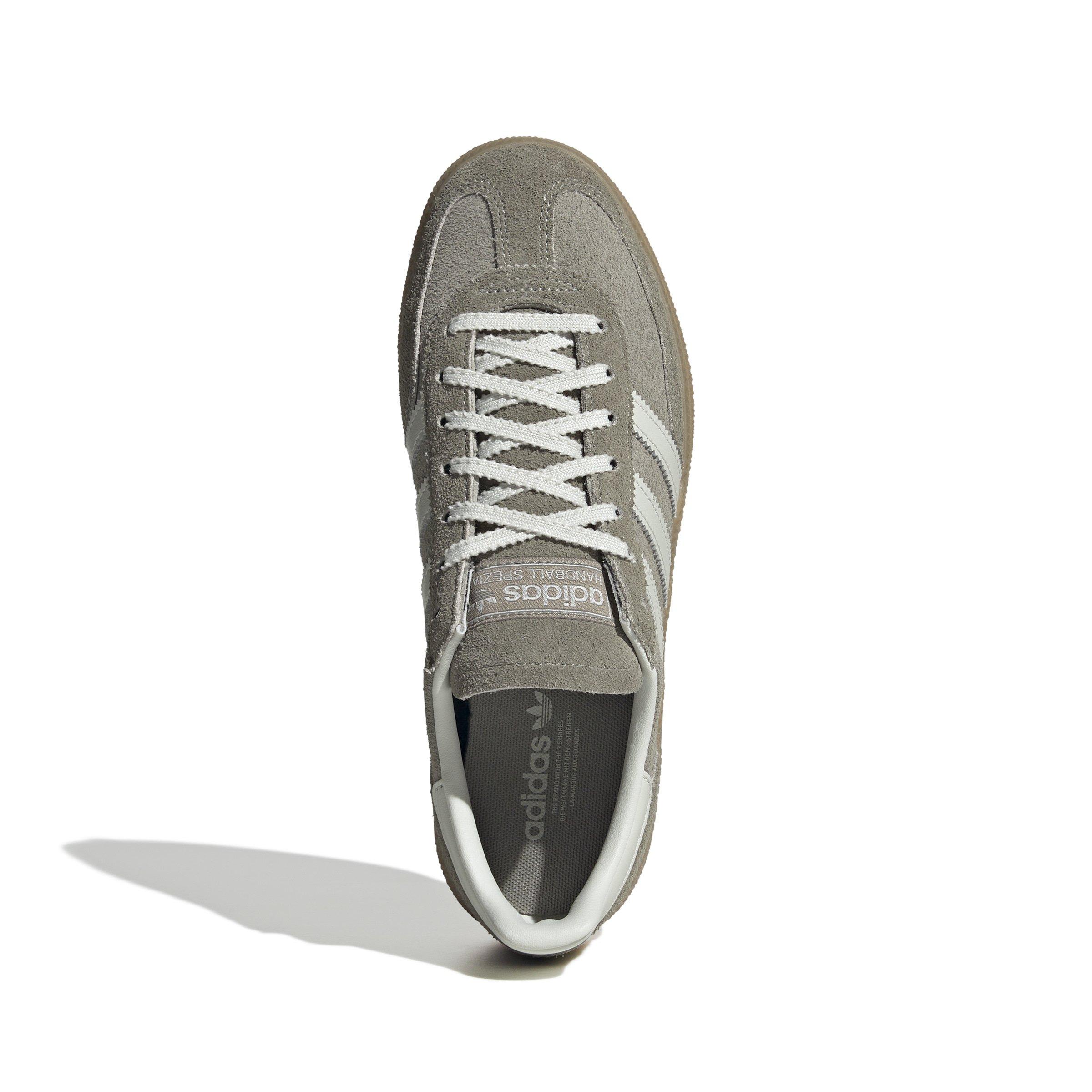 adidas Originals Handball Spezial "Silver Pebble/Orbit Grey/Gum 4" Women's Shoe - SILVER/GREY/GUM Thumbnail View 5