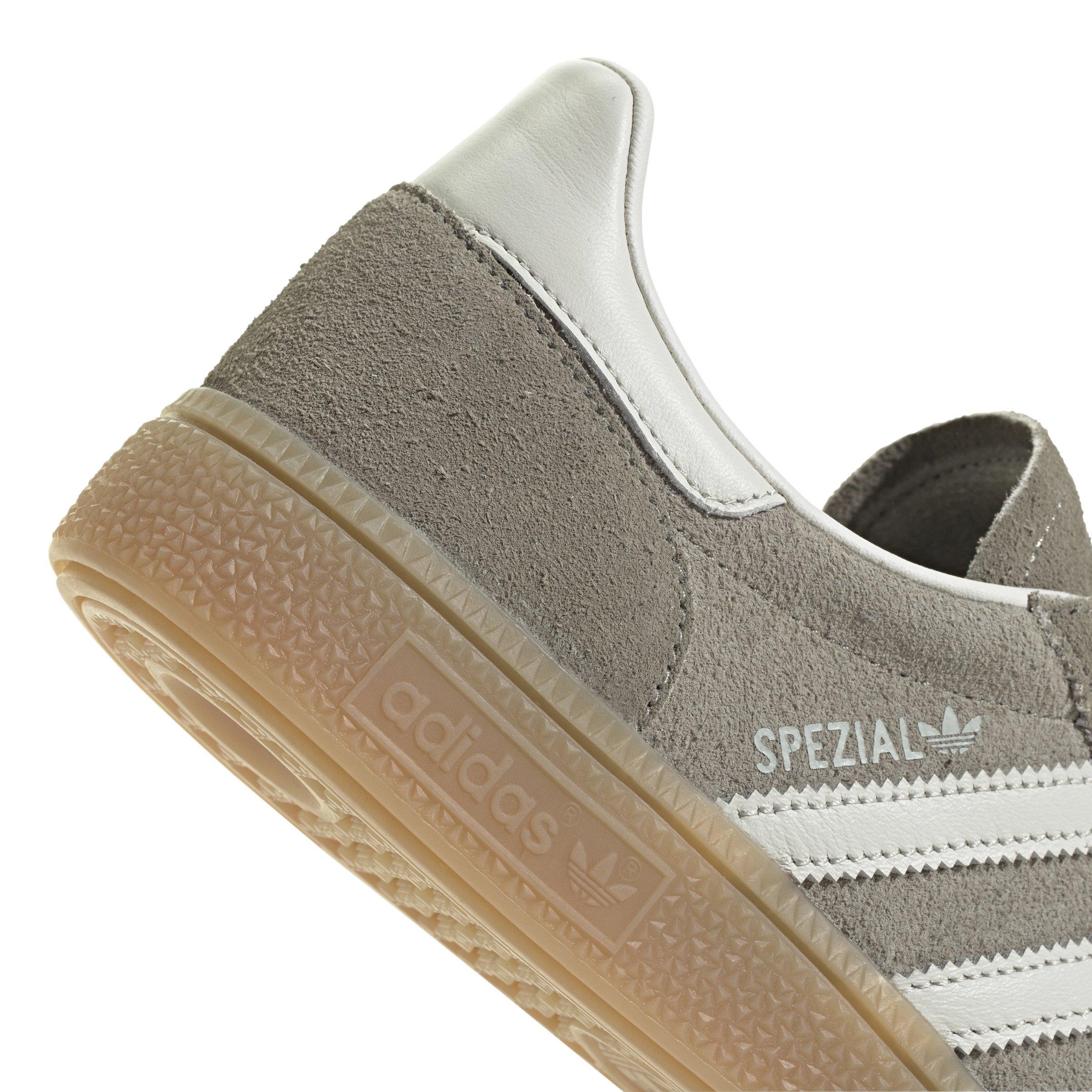 adidas Originals Handball Spezial "Silver Pebble/Orbit Grey/Gum 4" Women's Shoe - SILVER/GREY/GUM Thumbnail View 8