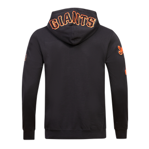 Pro Standard Men's San Francisco Giants Classic Chenille DK Full-Zip Pullover Jacket -Black