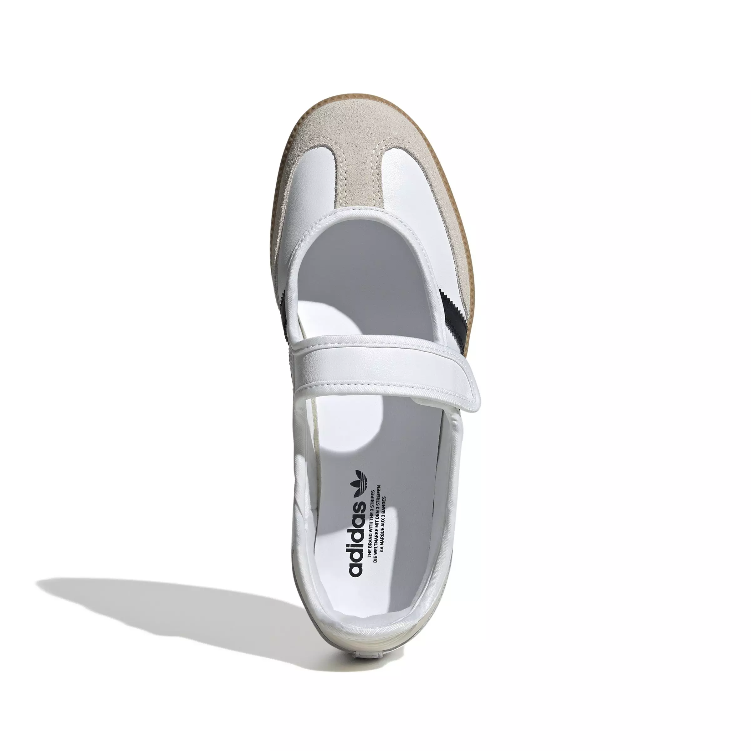 adidas Originals Samba Jane "Ftwr White/Alumina/Core Black" Women's Shoe - WHITE/ALUMINA/BLACK