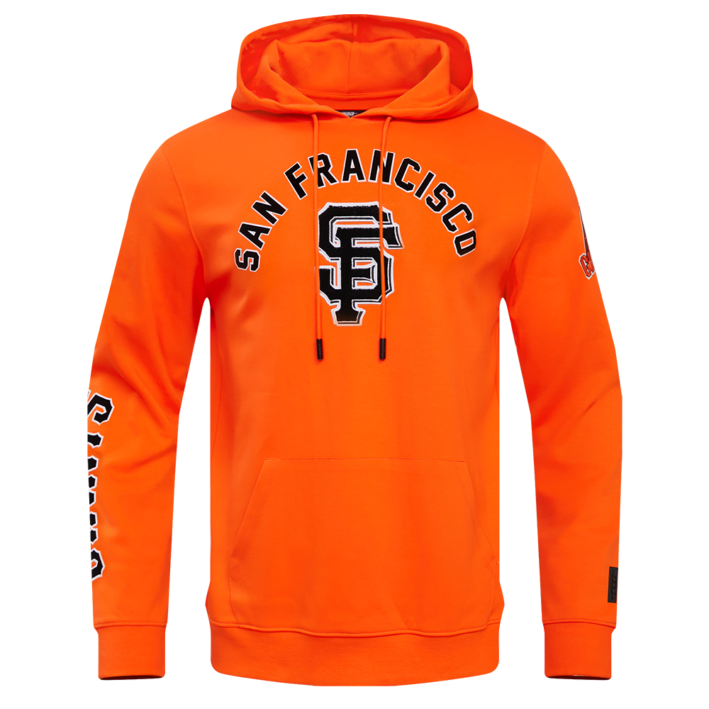 Pro Standard Men's San Francisco Giants Classic Fleece PO Hoodie -Orange - ORANGE Thumbnail View 1
