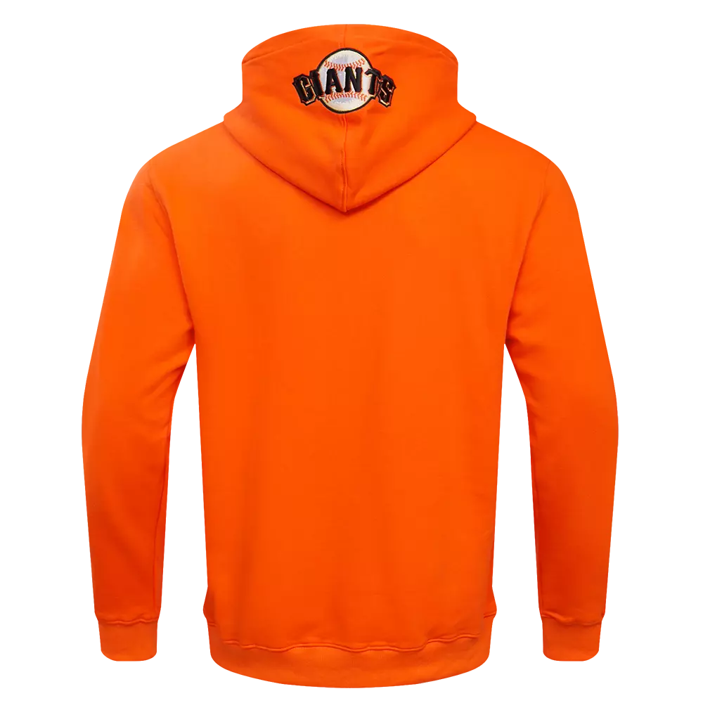Pro Standard Men's San Francisco Giants Classic Fleece PO Hoodie -Orange - ORANGE