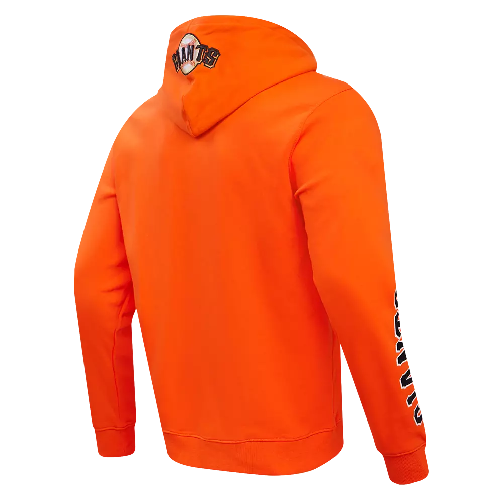 Pro Standard Men's San Francisco Giants Classic Fleece PO Hoodie - Orange - ORANGE
