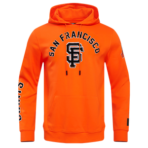 Pro Standard Men's San Francisco Giants Classic Fleece PO Hoodie -Orange