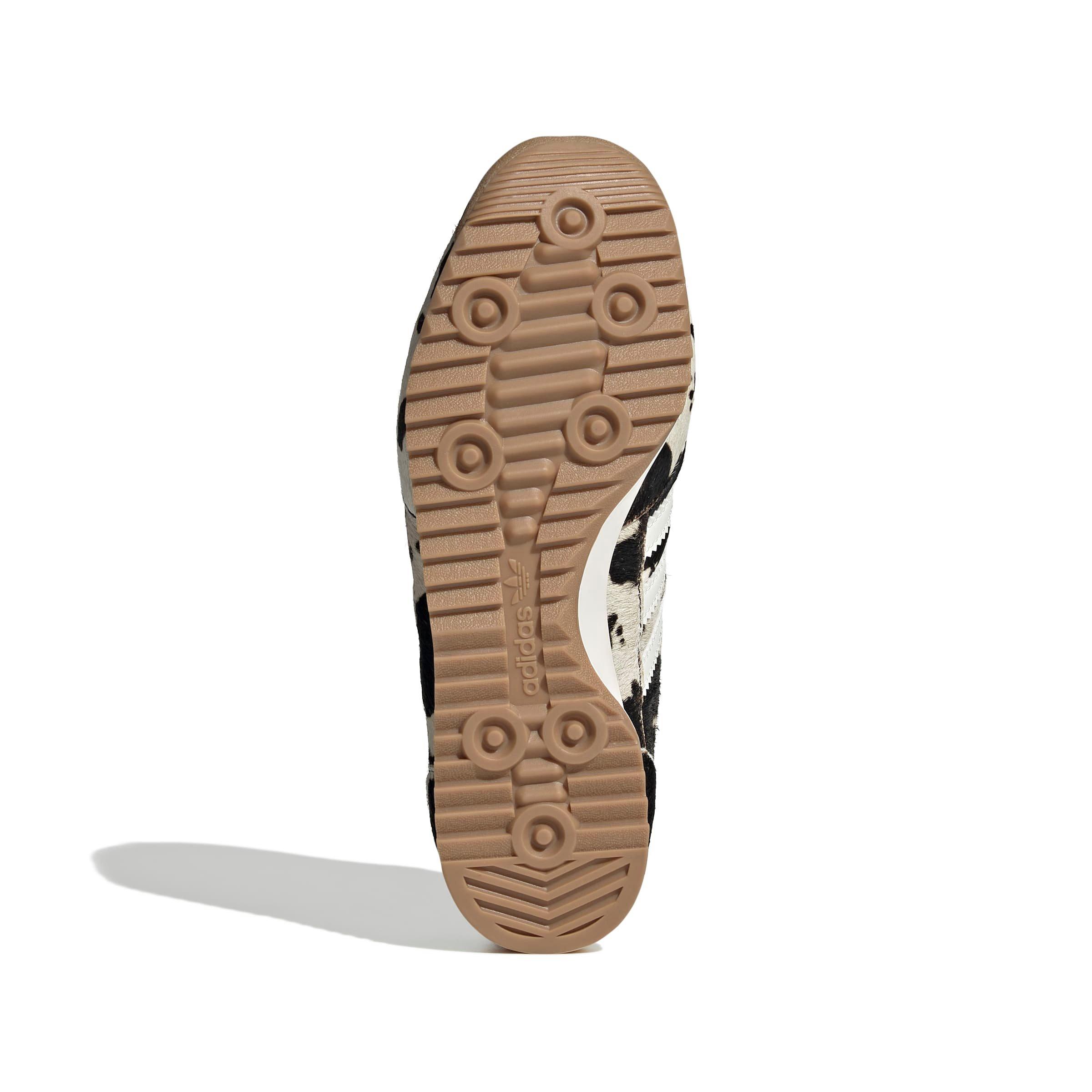 adidas Originals SL 72 OG "Cow Print" Women's Shoe - BLACK/OFF WHITE/GREEN Thumbnail View 8