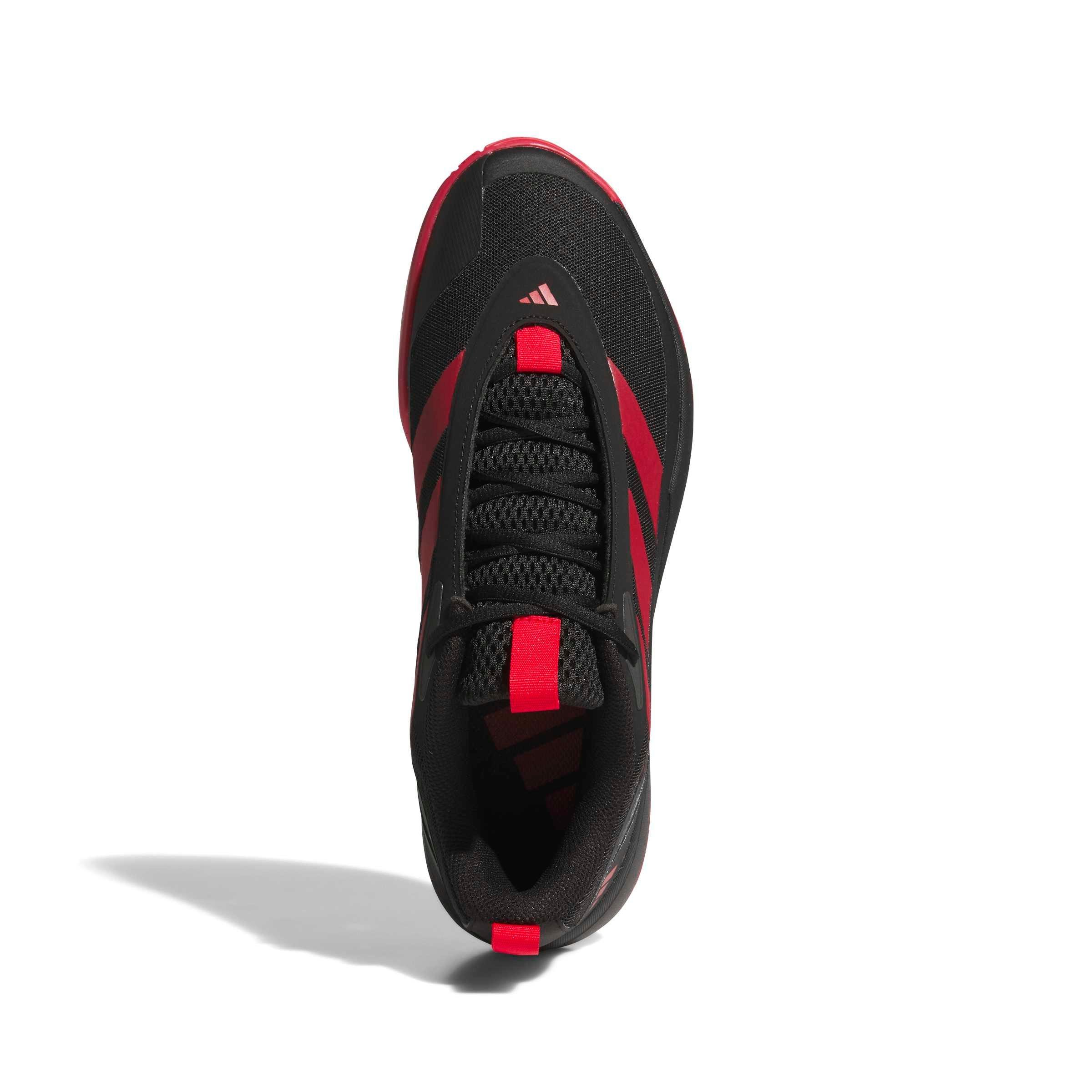 adidas Subzone "Core Black/Pure Ruby/Core Black" Men's Basketball Shoe - BLACK/RUBY/BLACK Thumbnail View 5