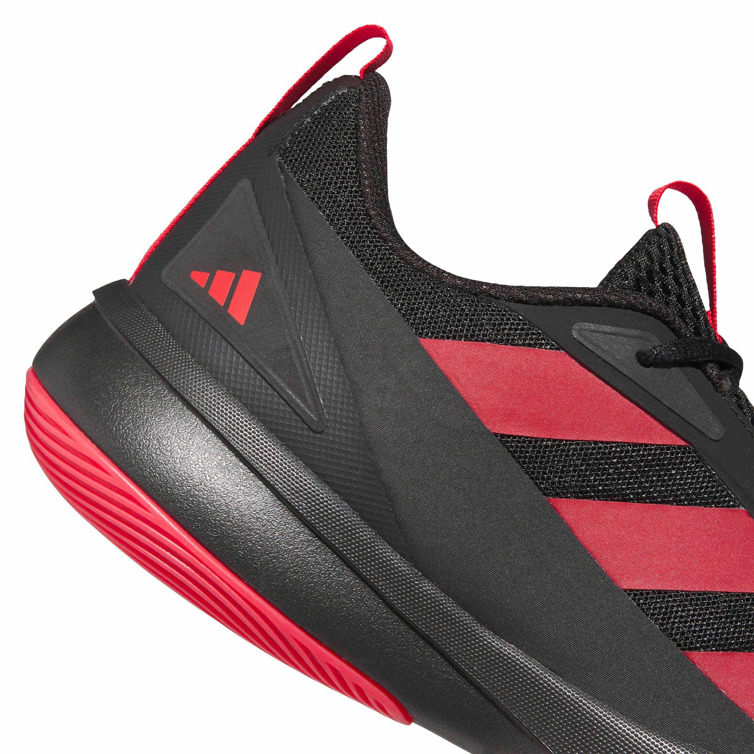 adidas Subzone "Core Black/Pure Ruby/Core Black" Men's Basketball Shoe - BLACK/RUBY/BLACK Thumbnail View 7