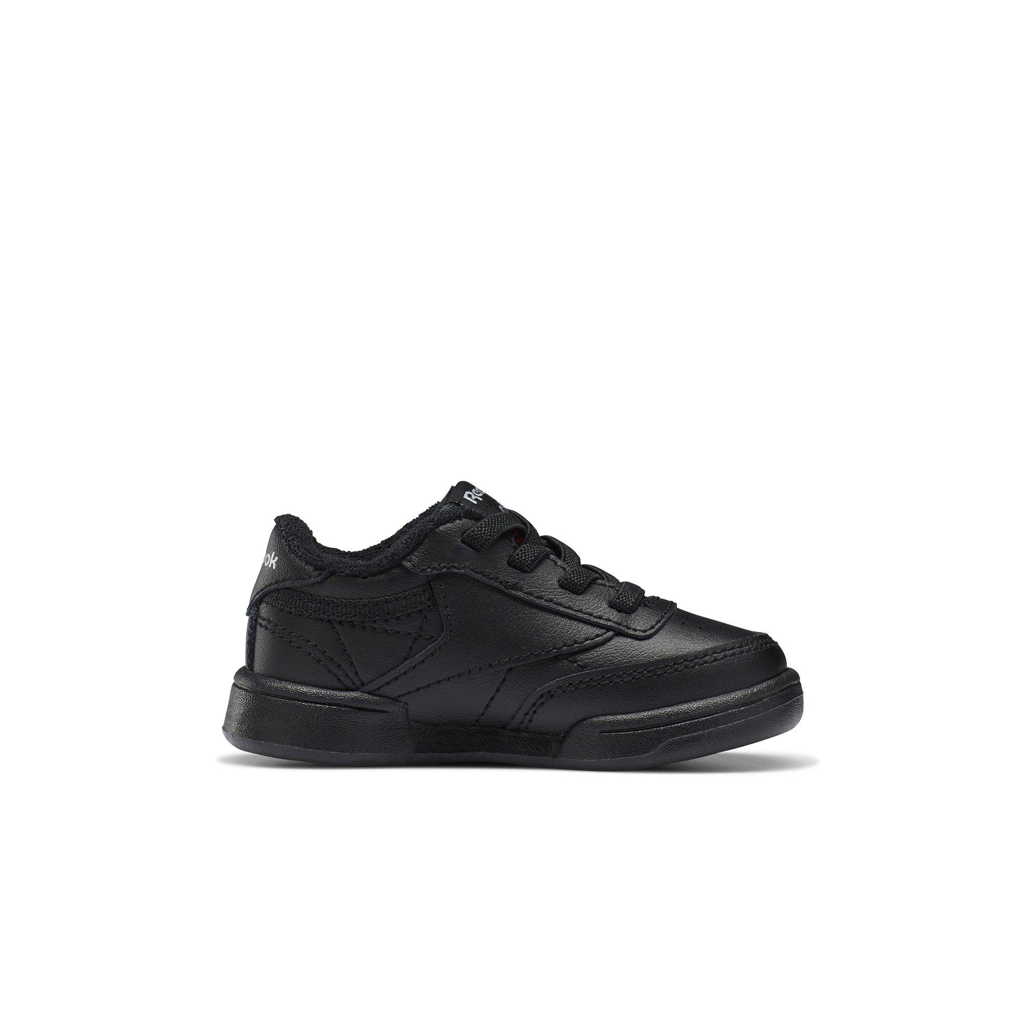 Reebok Club C Toddler Boys' "Core Black/Core Black" Shoe