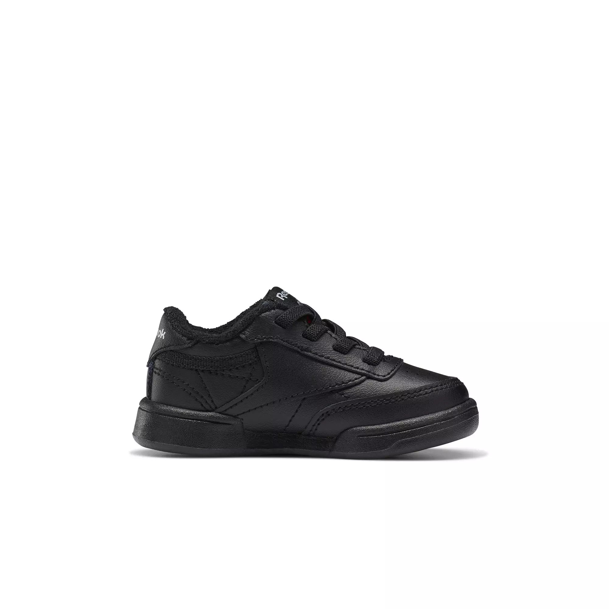 Reebok Club C "Core Black/Core Black" Toddler Boys' Shoe - BLACK