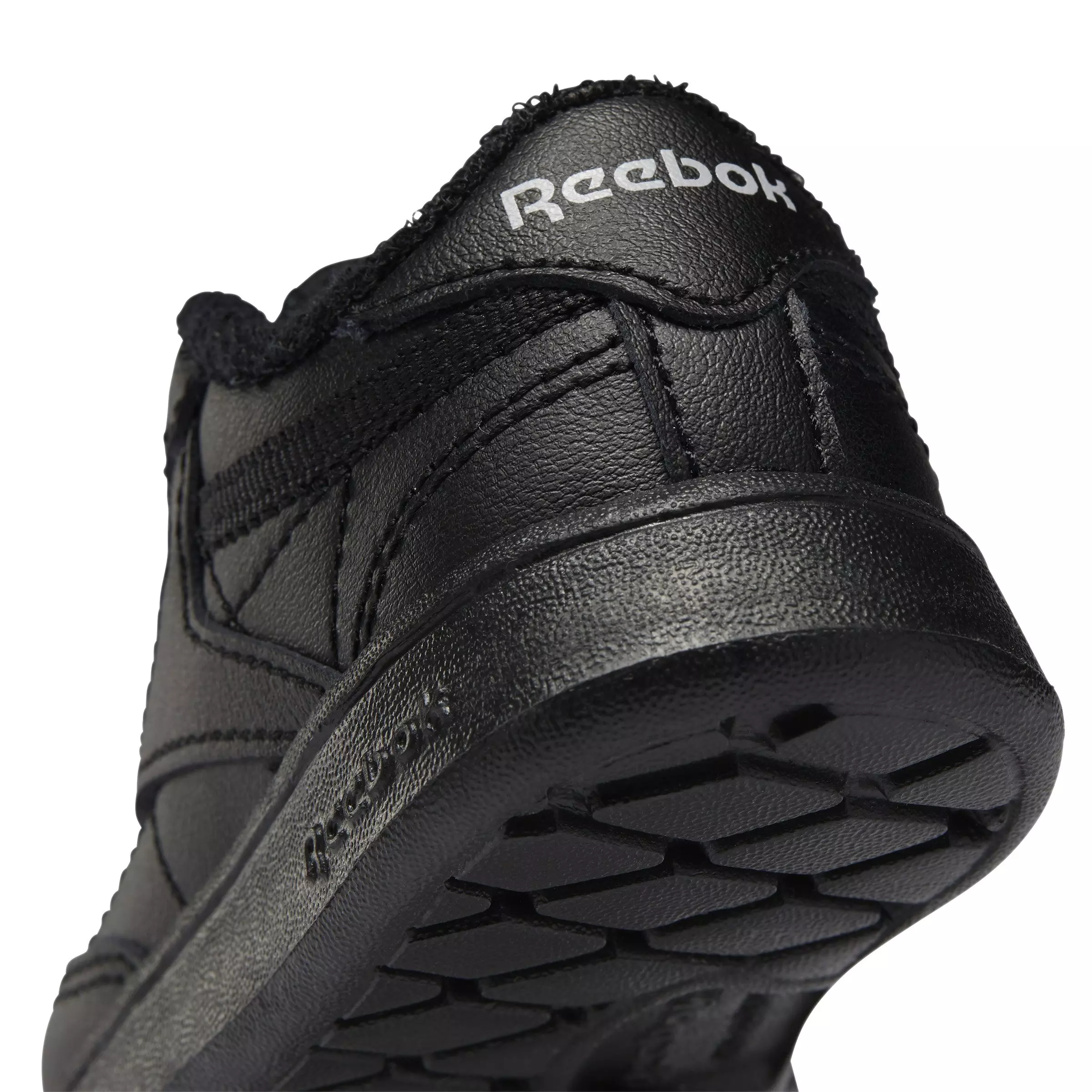 Reebok Club C "Core Black/Core Black" Toddler Boys' Shoe - BLACK