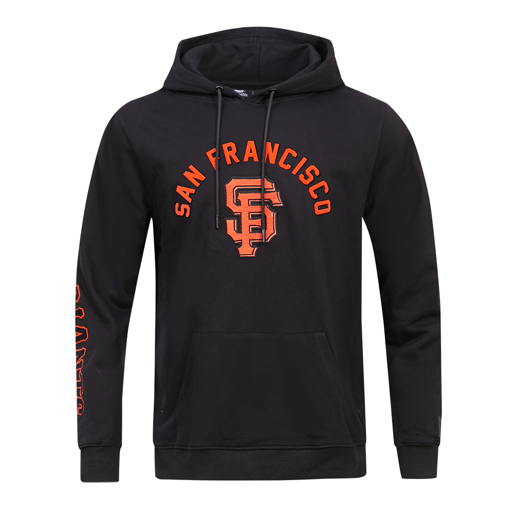 Pro Standard Men's San Francisco Giants Classic Fleece PO Hoodie -Black - BLACK Thumbnail View 1