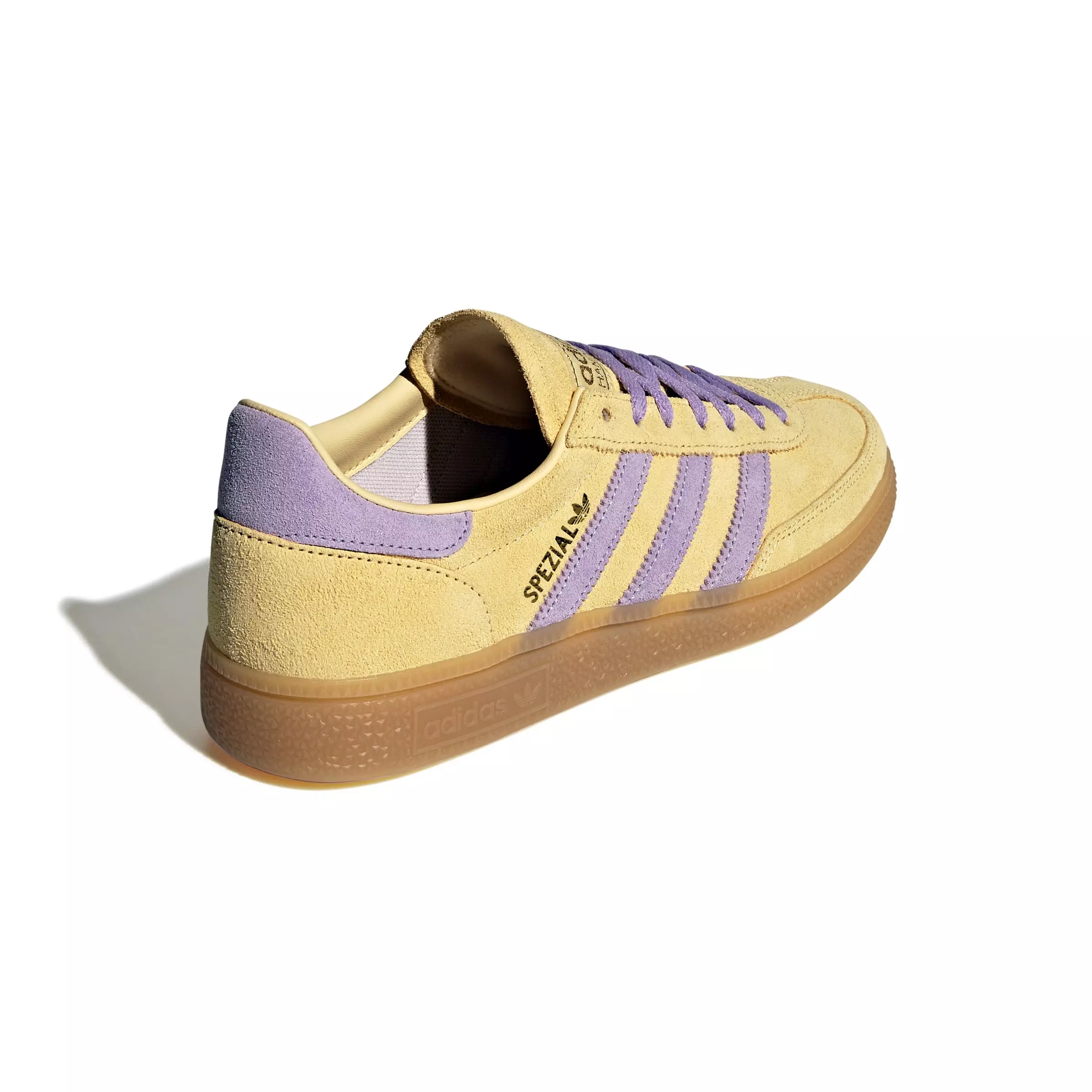 adidas Originals Handball Spezial "Orange Tint/Powder Plum/Gum 1" Women's Shoe - ORANGE/PLUM/GUM