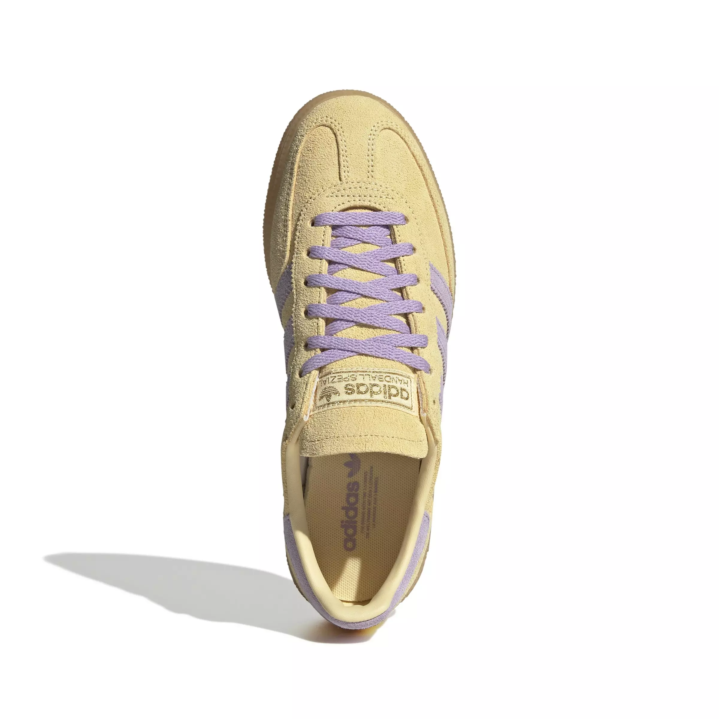 adidas Originals Handball Spezial "Orange Tint/Powder Plum/Gum 1" Women's Shoe - ORANGE/PLUM/GUM