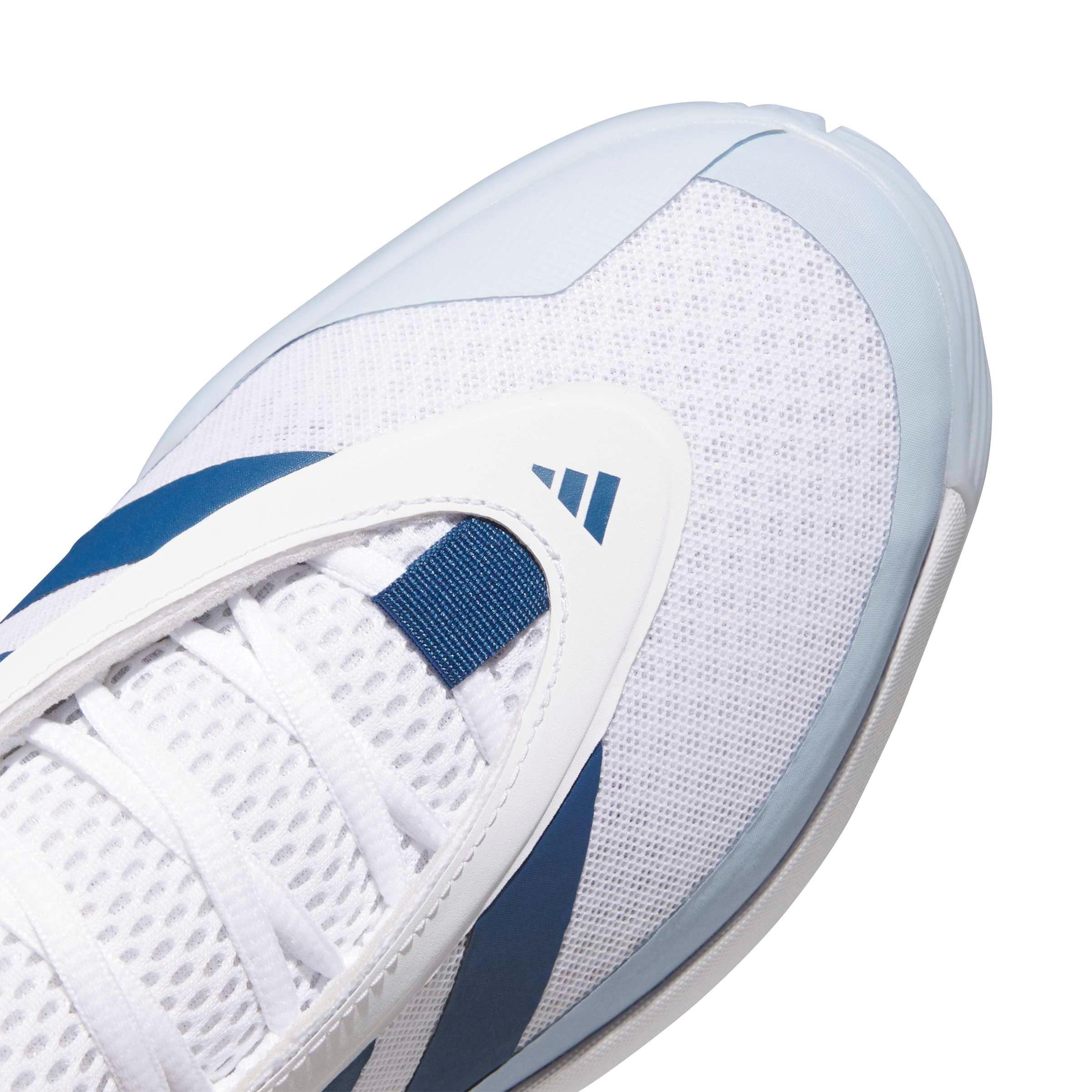 adidas Subzone "Ftwr White/Dusky Petrol/Crystal Sky" Men's Basketball Shoe - WHITE/DUSKY/SKY Thumbnail View 8