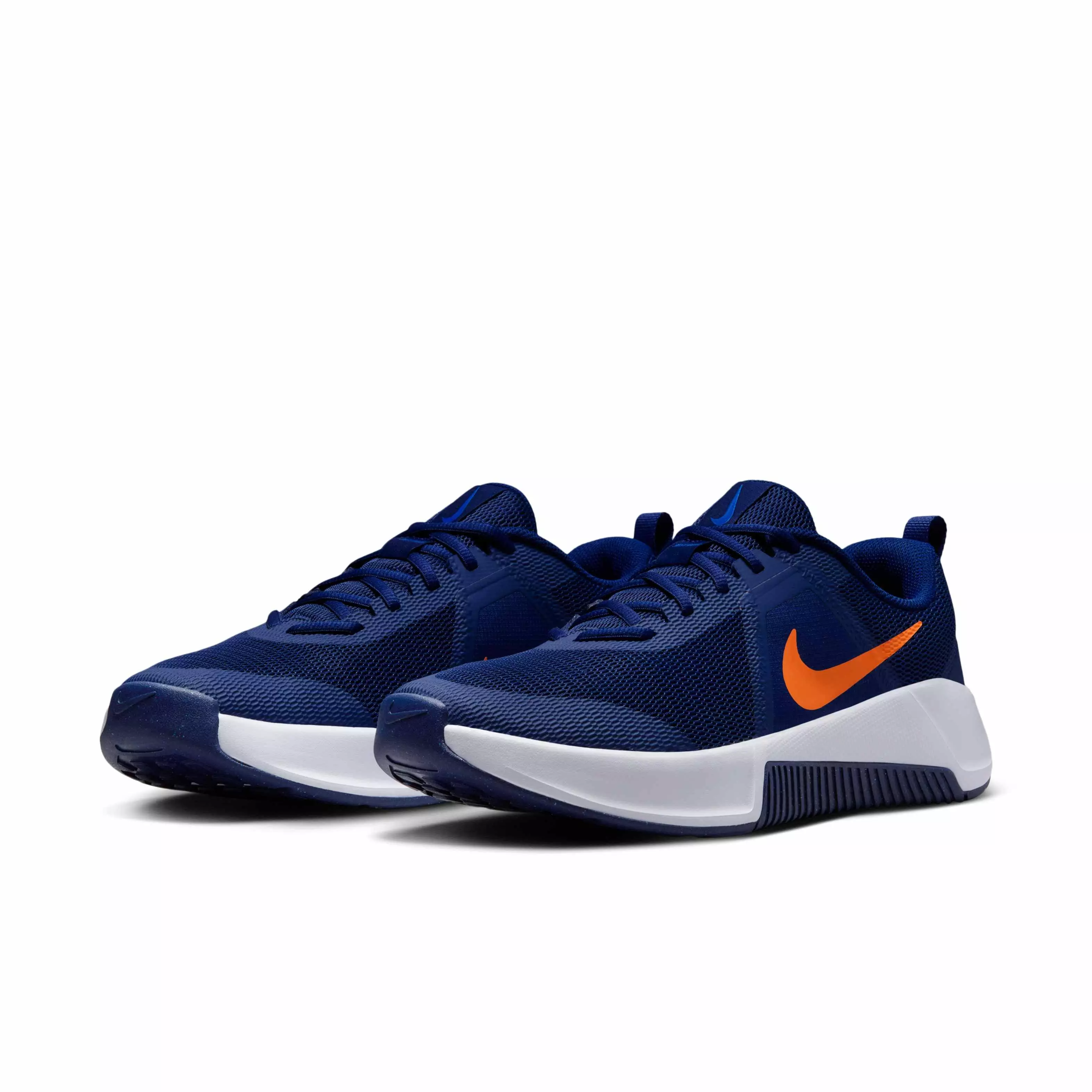 Nike MC Trainer 3 "Blue Void/White/Game Royal/Safety Orange" Men's Training Shoe - BLUE/WHITE/ROYAL/ORANGE