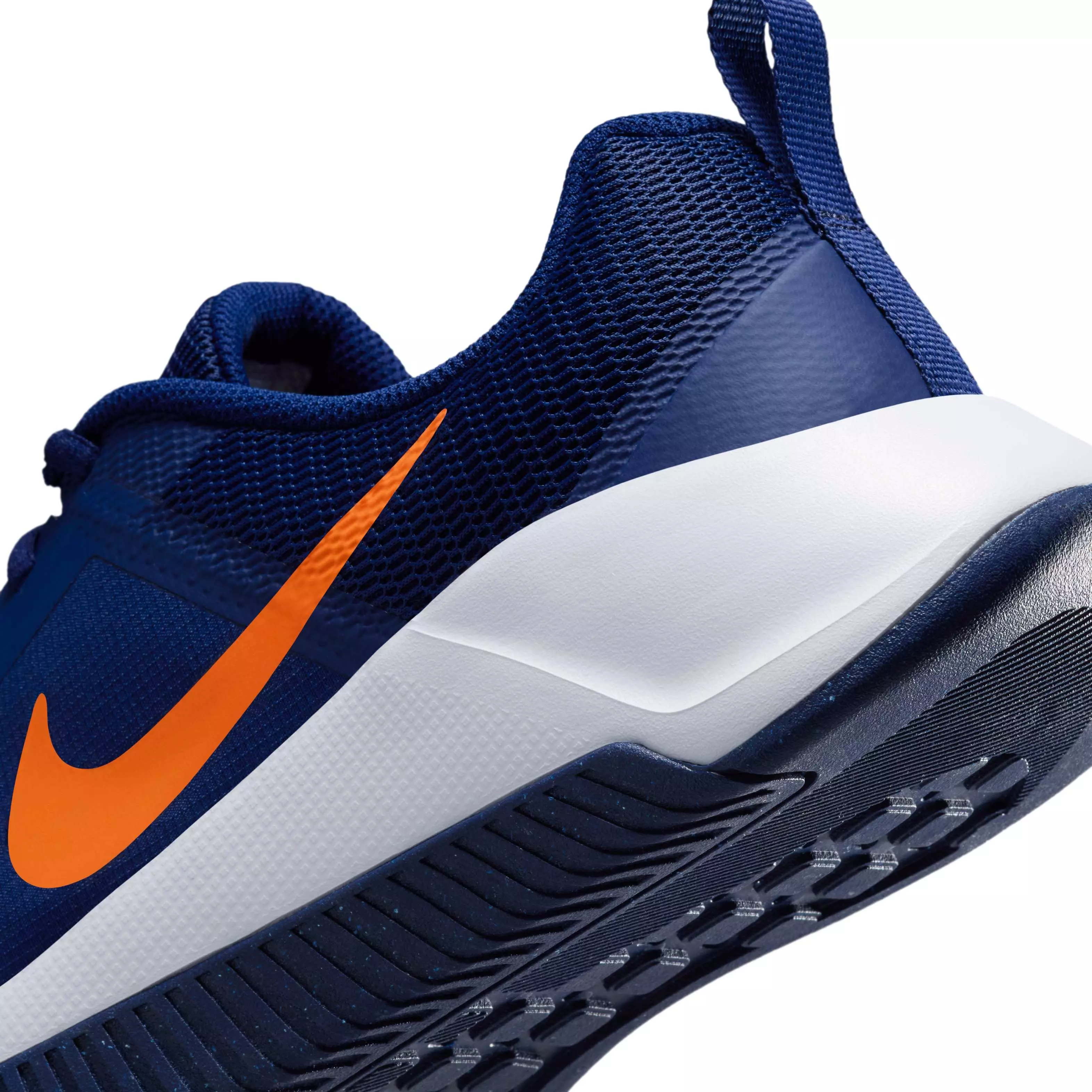 Nike MC Trainer 3 "Blue Void/White/Game Royal/Safety Orange" Men's Training Shoe - BLUE/WHITE/ROYAL/ORANGE