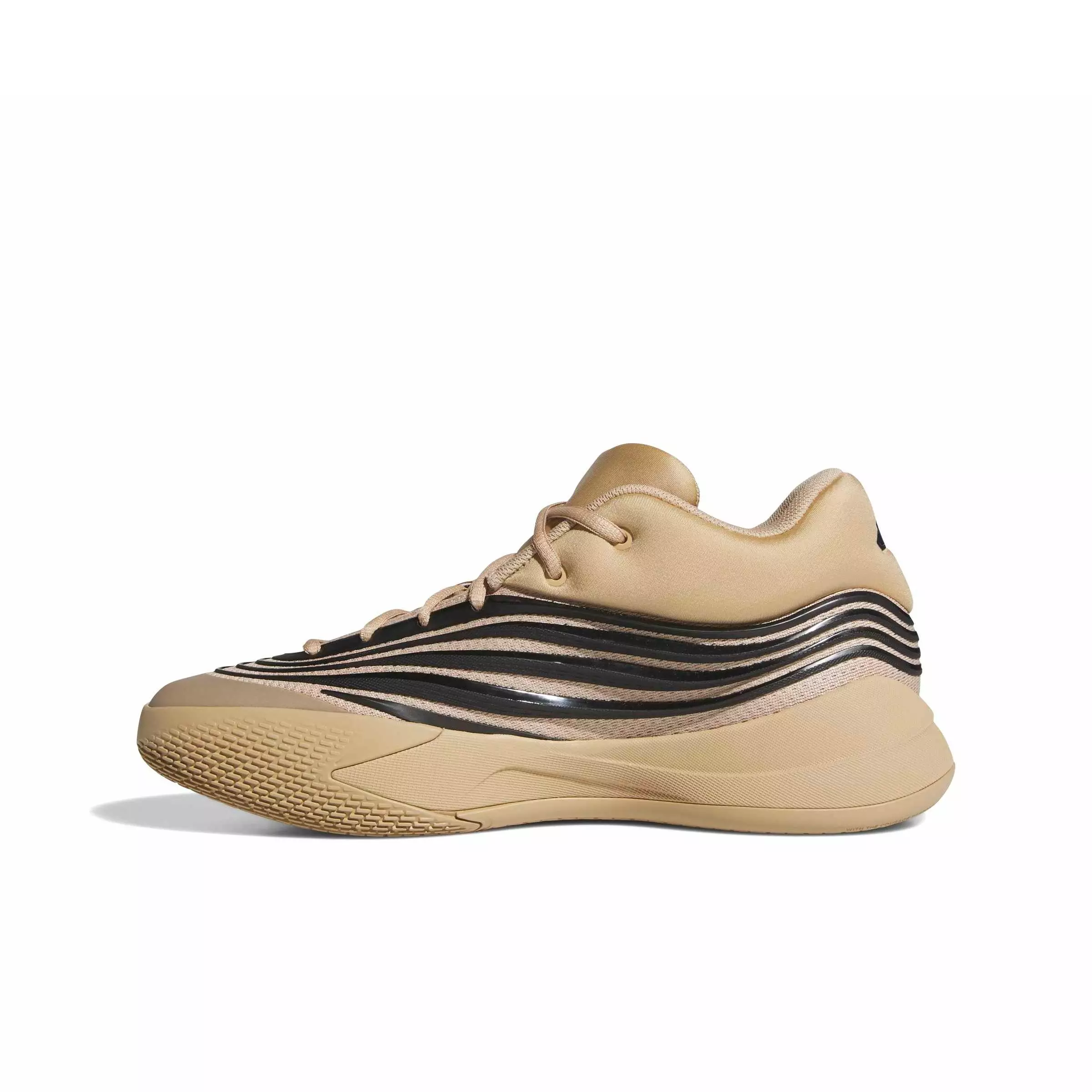adidas DAME X "Warm Sandstone/Core Black/Lucid Lemon" Men's Basketball Shoe - SANDSTONE/BLACK/LEMON