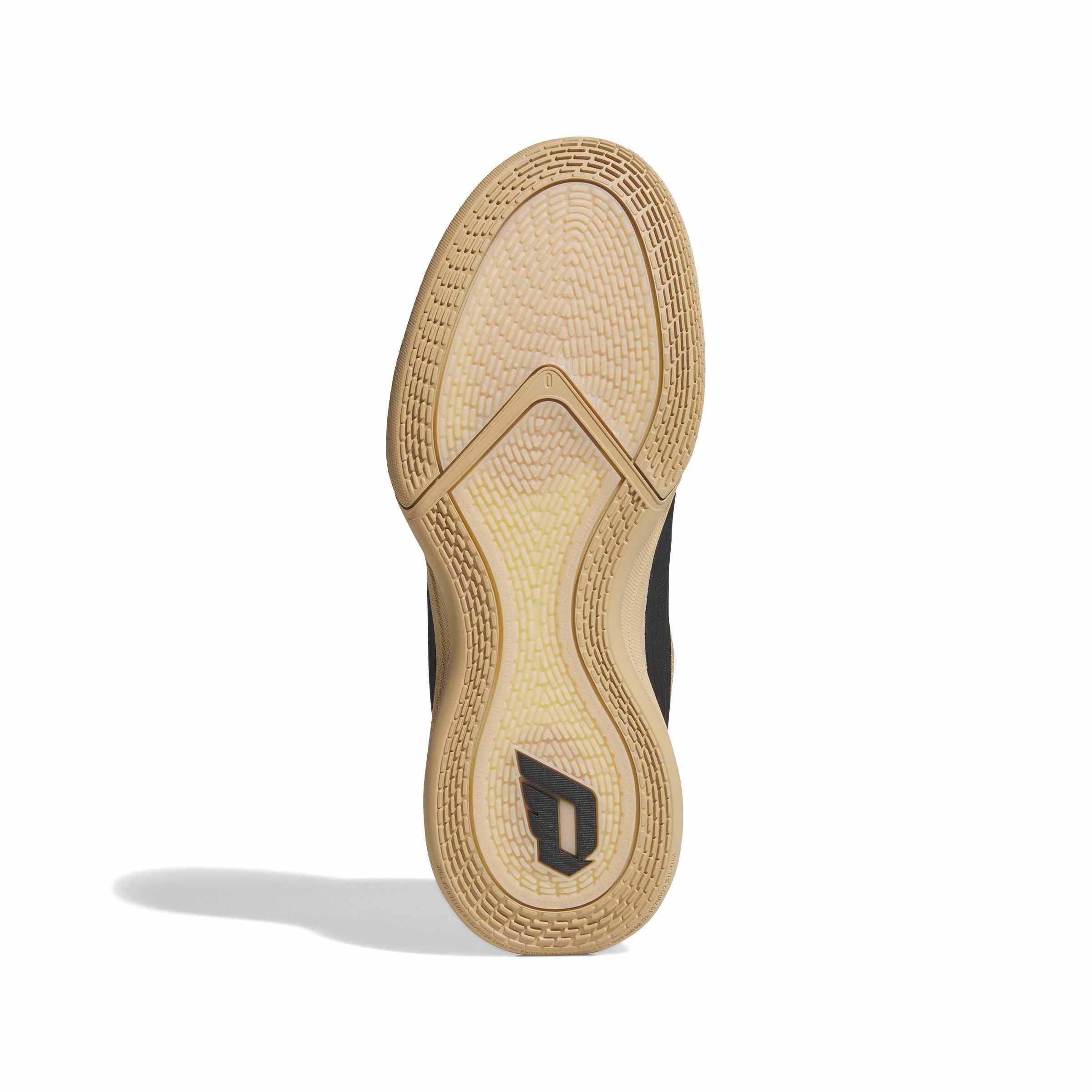 adidas DAME X "Warm Sandstone/Core Black/Lucid Lemon" Men's Basketball Shoe - SANDSTONE/BLACK/LEMON Thumbnail View 6