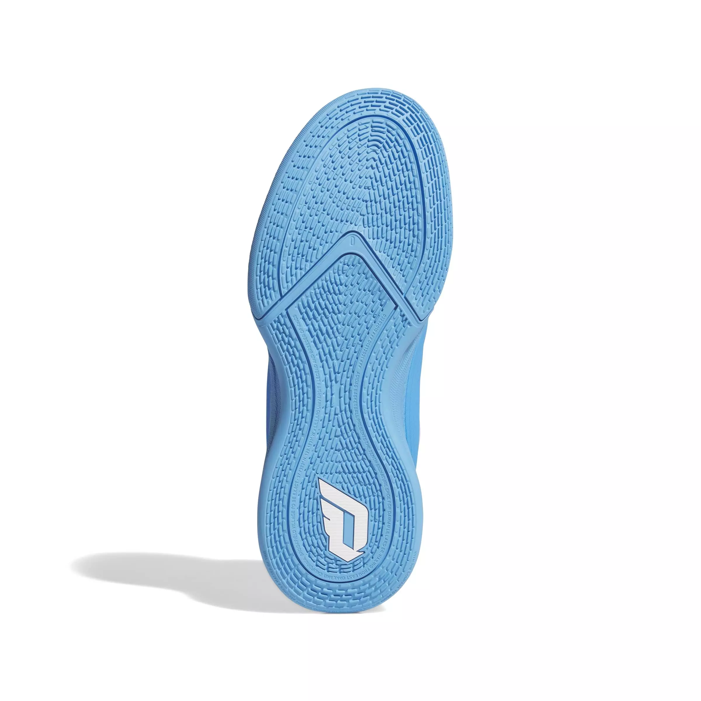 adidas DAME X "Blue Burst/Ftwr White/Lucid Ray Blue" Men's Basketball Shoe - BLUE/WHITE/BLUE