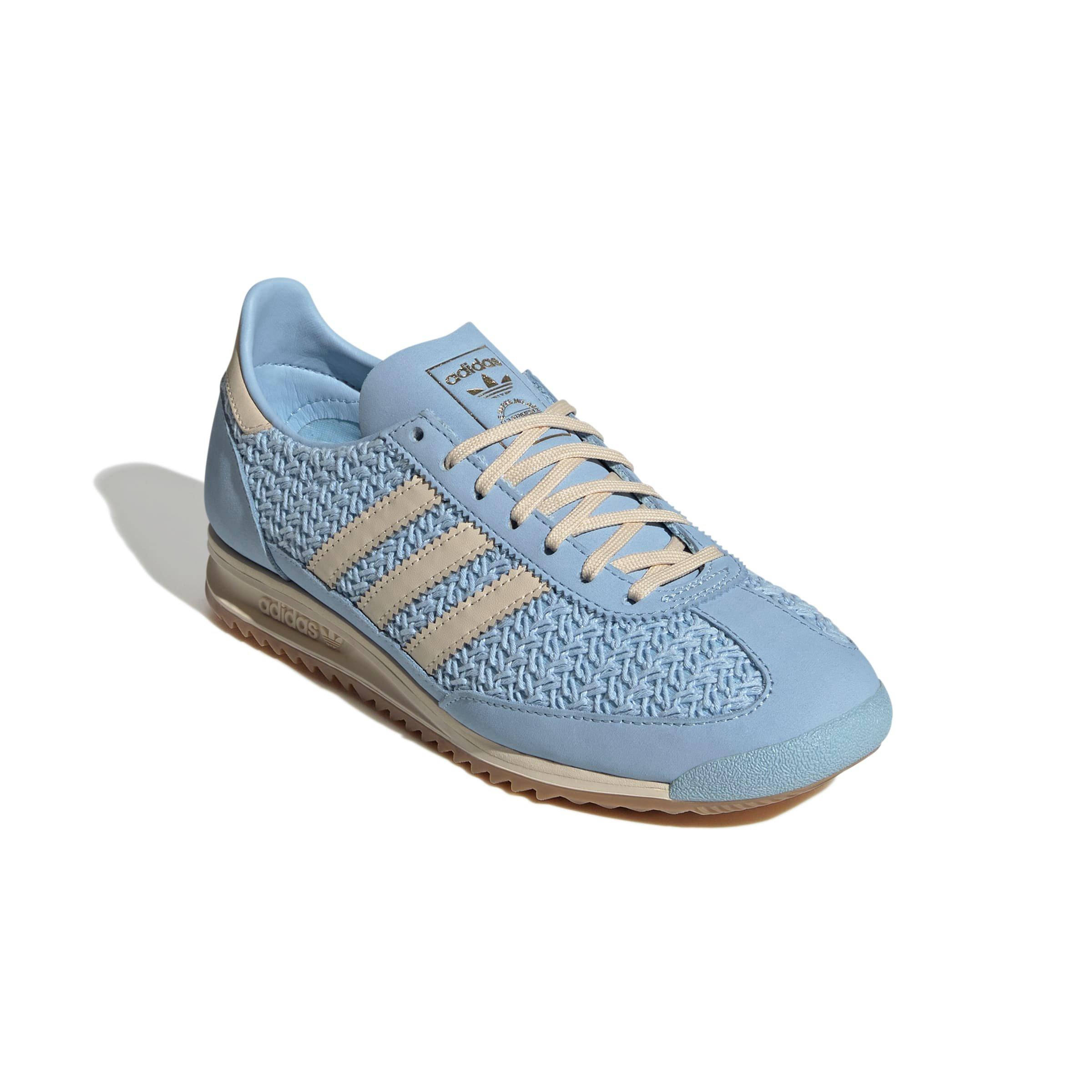 adidas Originals SL 72 OG "Clear Sky/Sand Strata/Cream White" Women's Shoe - SKY/SAND/WHITE Thumbnail View 3