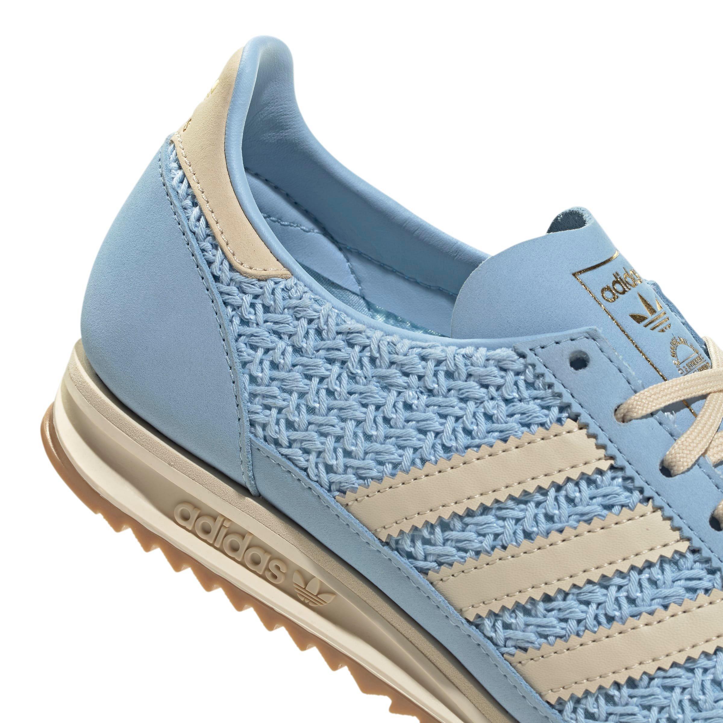 adidas Originals SL 72 OG "Clear Sky/Sand Strata/Cream White" Women's Shoe - SKY/SAND/WHITE Thumbnail View 7