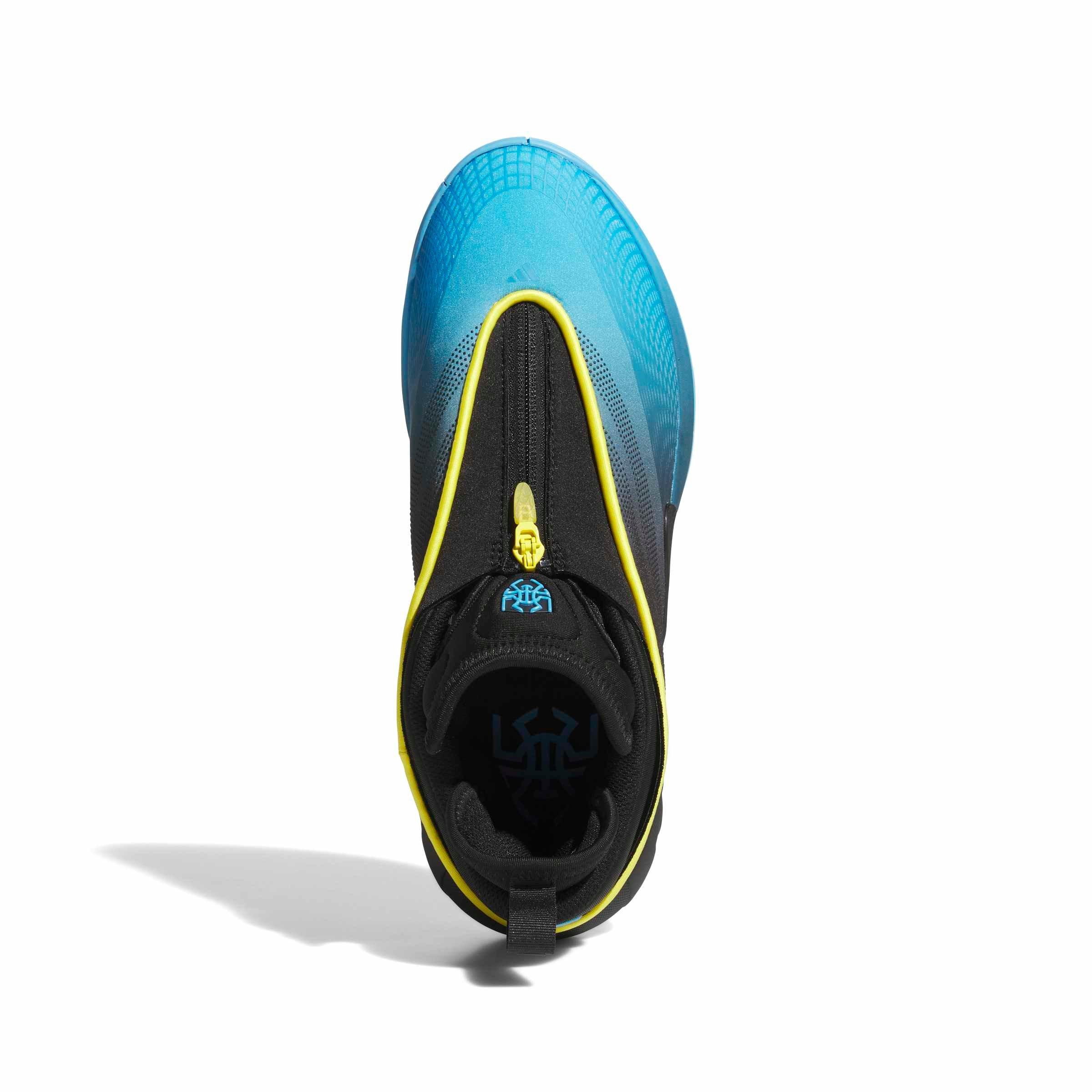 adidas D.O.N. ISSUE 7 "Lucid Aquamarine/Core Black/Yellow" Men's Basketball Shoe - AQUAMARINE/BLACK/YELLOW Thumbnail View 5