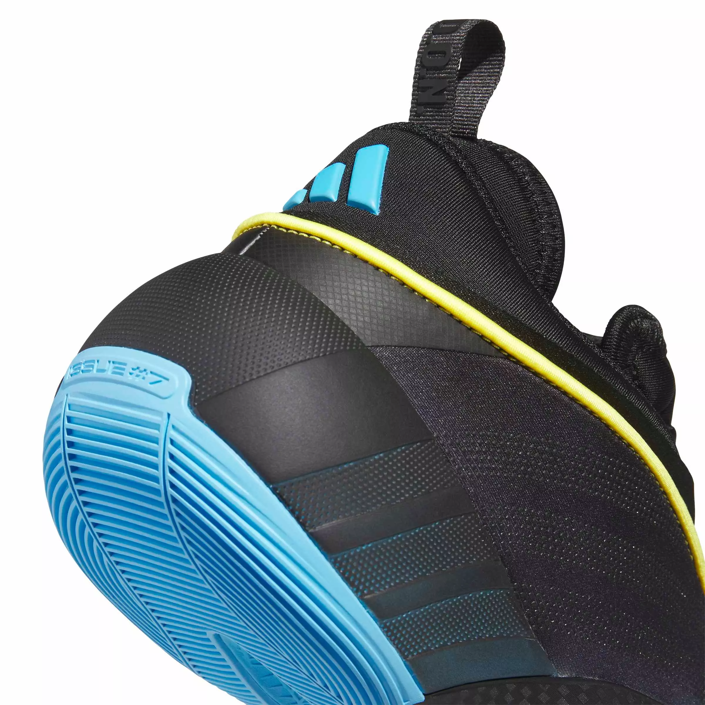 adidas D.O.N. ISSUE 7 "Lucid Aquamarine/Core Black/Yellow" Men's Basketball Shoe - AQUAMARINE/BLACK/YELLOW