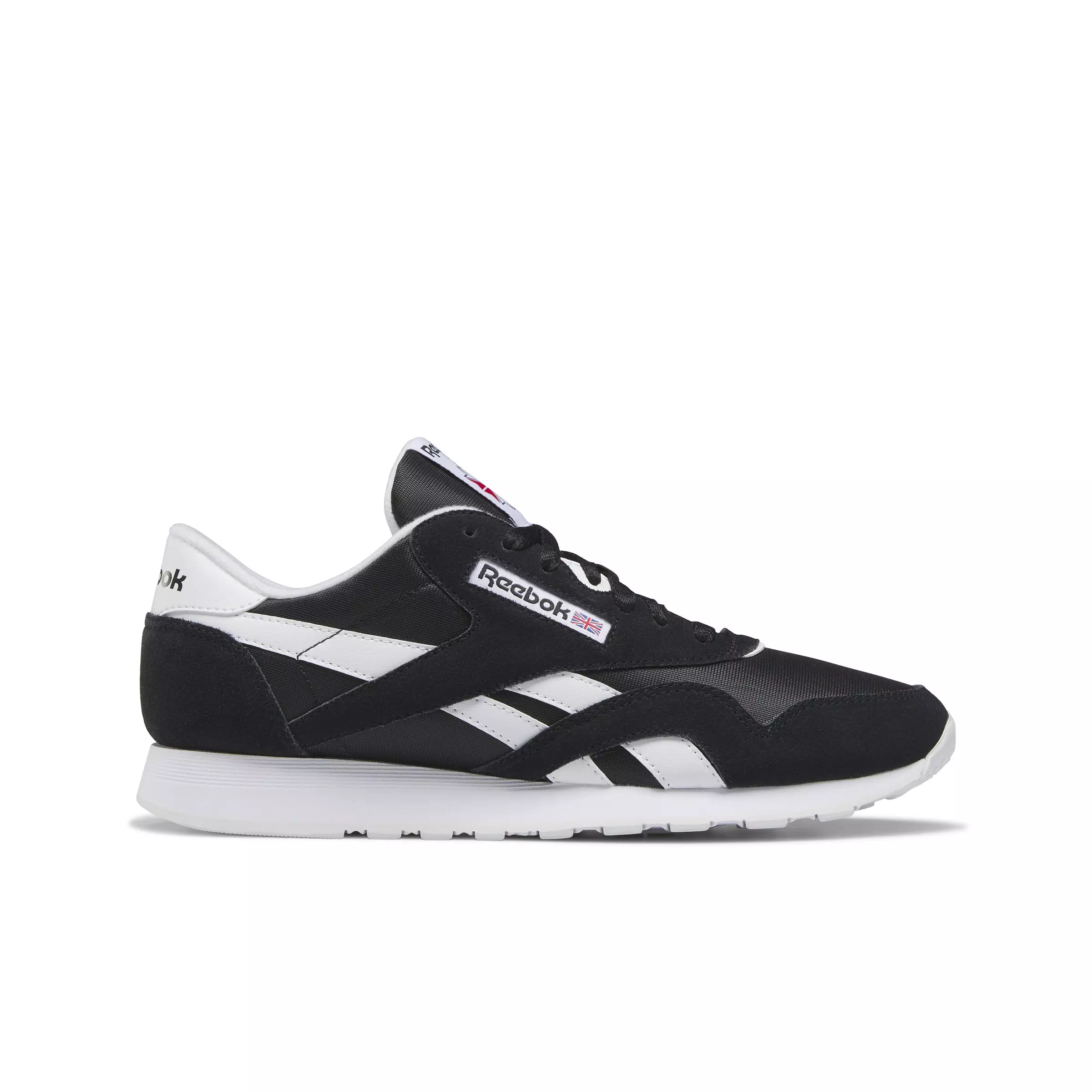 Reebok Classic Nylon Core Black/Ftwr White/Ftwr White Grade School Boys'  Shoe - Hibbett