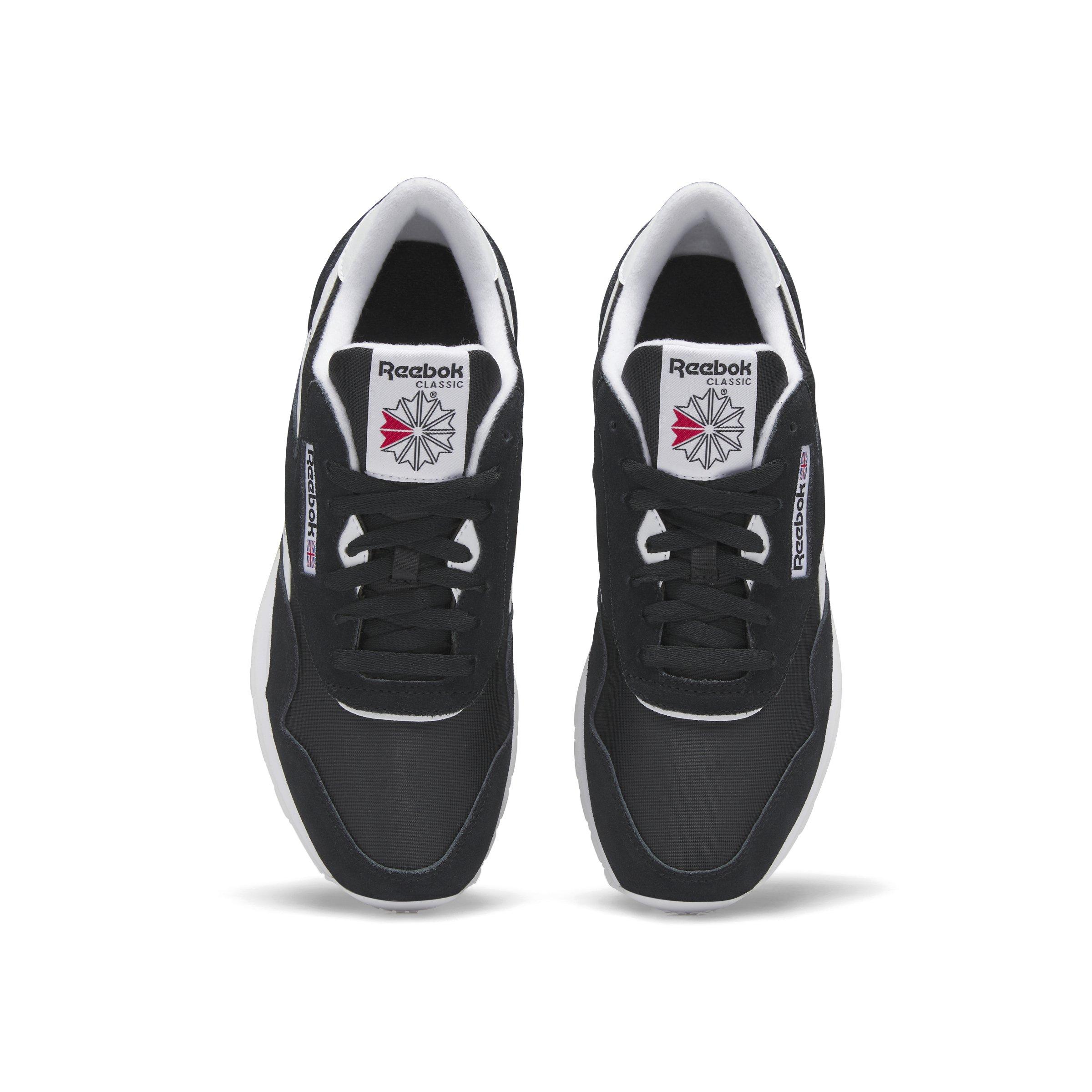 Reebok Classic Nylon Grade School Boys' "Core Black/Ftwr White/Ftwr White" Shoe