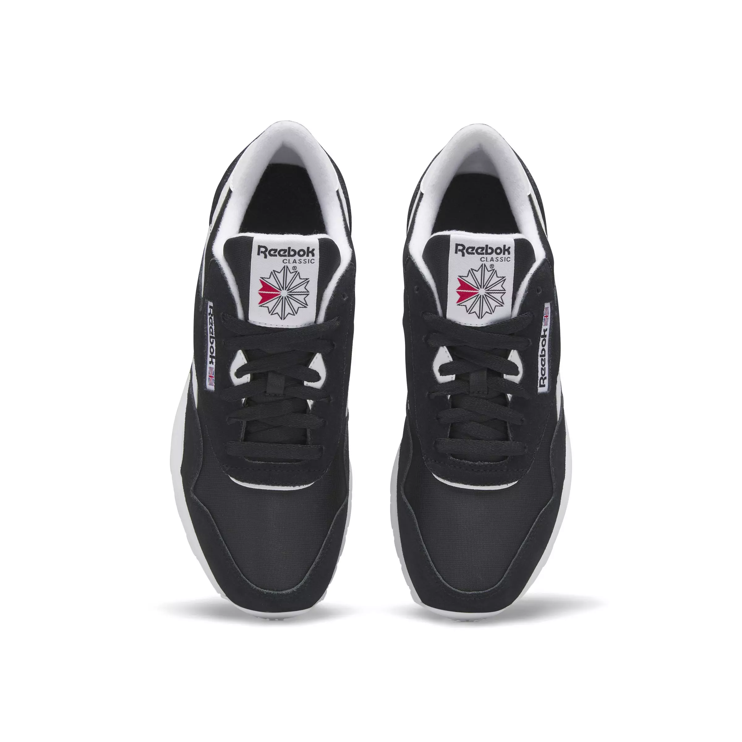 Reebok Classic Nylon "Core Black/Ftwr White/Ftwr White" Grade School Boys' Shoe - BLACK/WHITE/WHITE