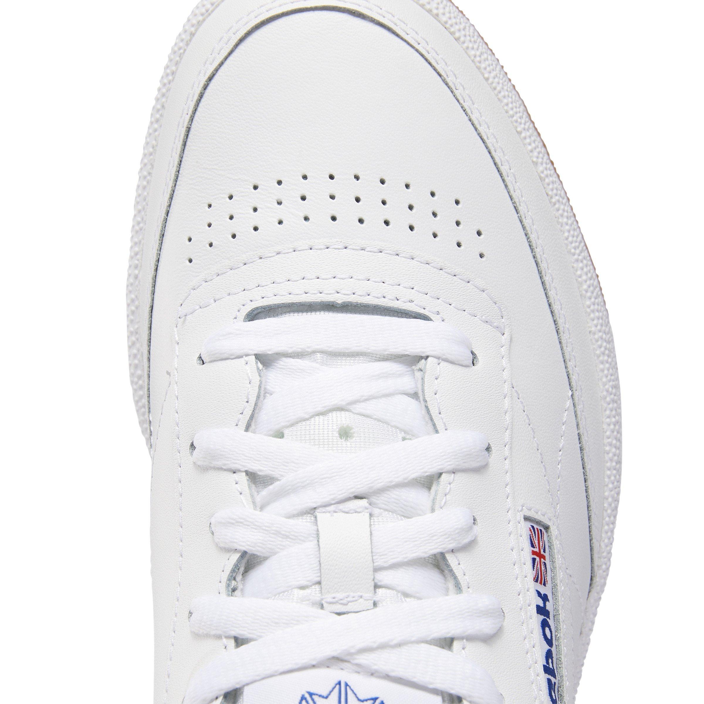 Reebok Club C 85 Grade School Boys' "Int White/Royal Gum" Shoe