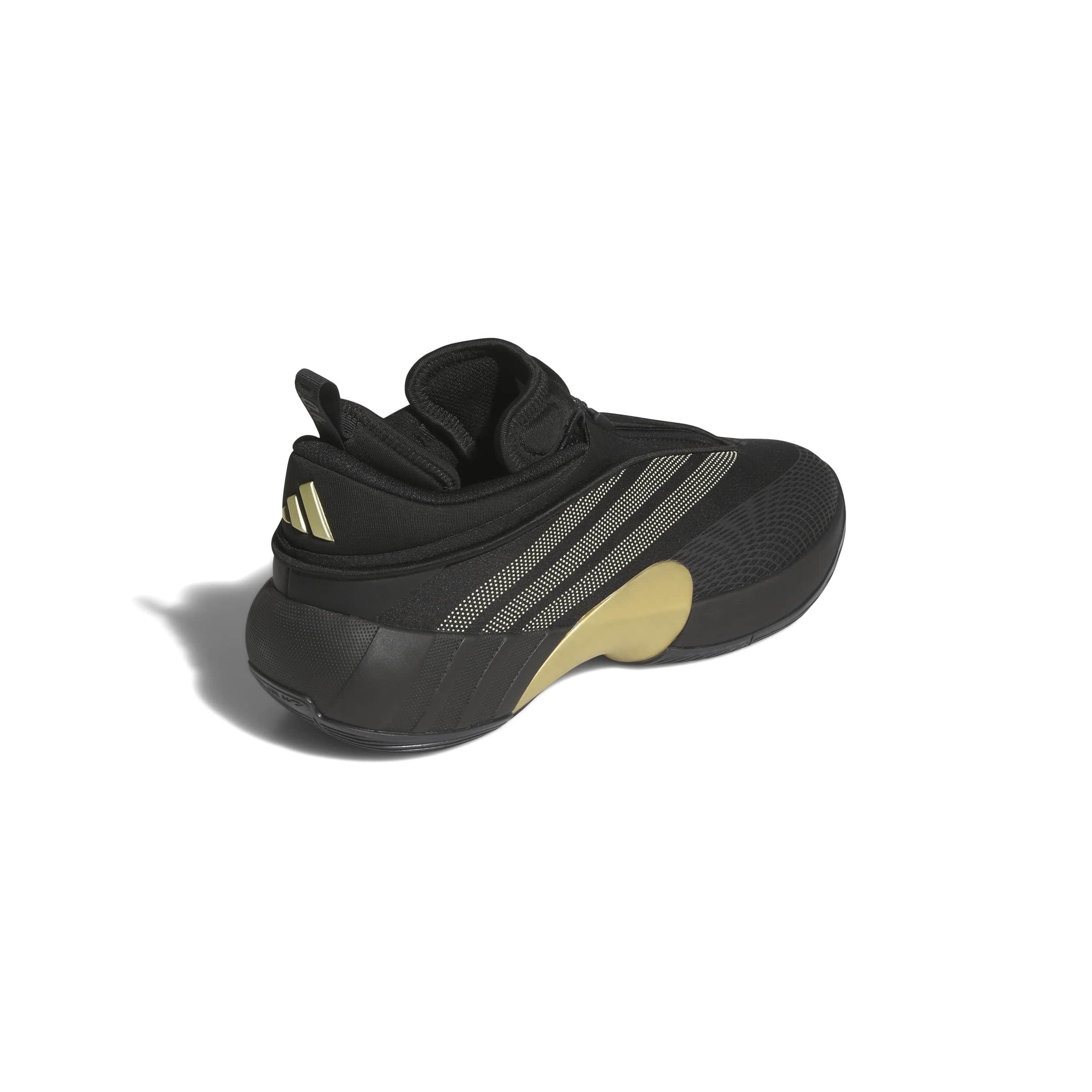 adidas D.O.N. ISSUE 7 "Core Black/Gold Met./Ice Gold Metallic" Men's Basketball Shoe - BLACK/GOLD/GOLD Thumbnail View 4
